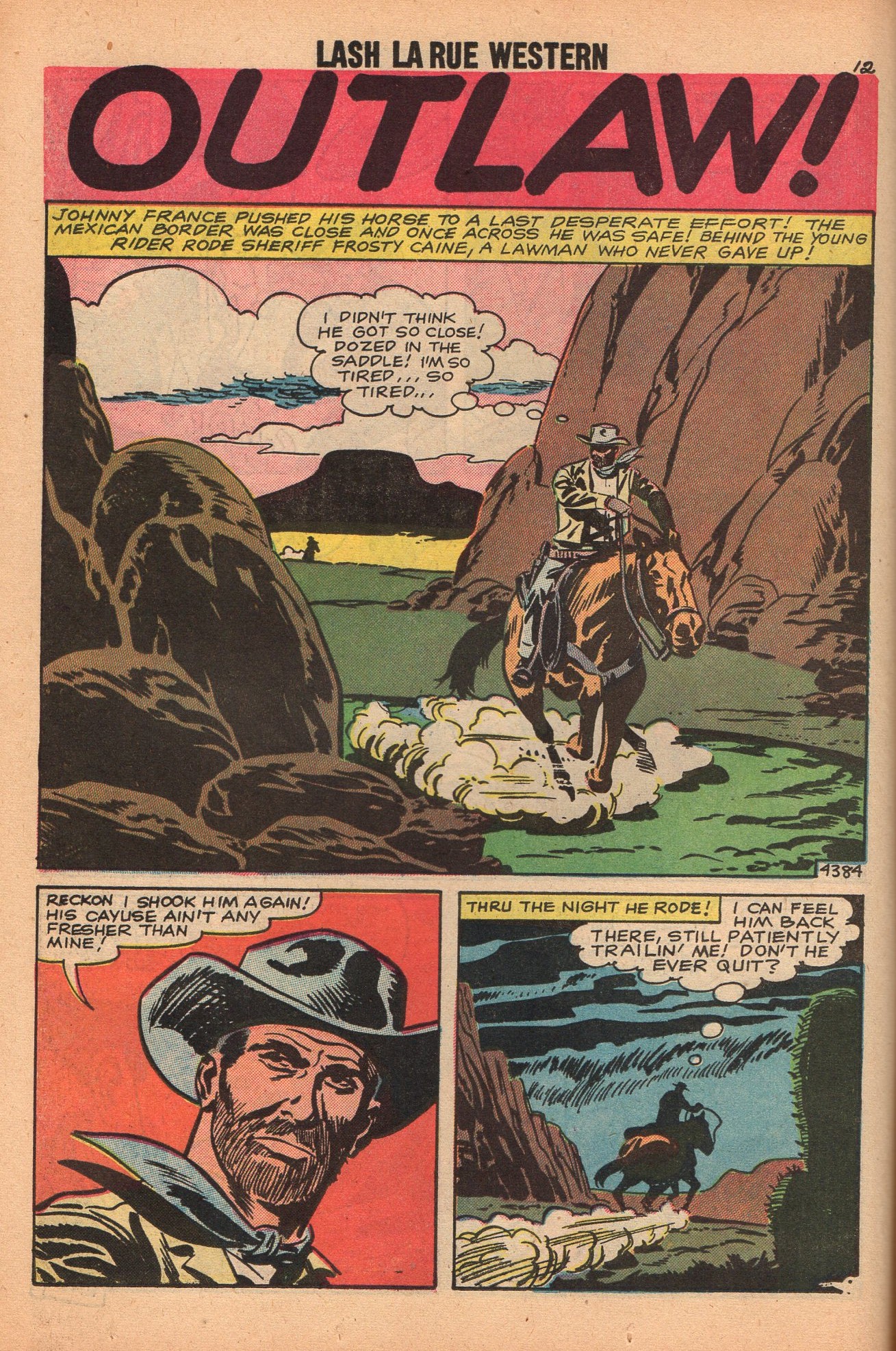 Read online Lash Larue Western (1949) comic -  Issue #72 - 14