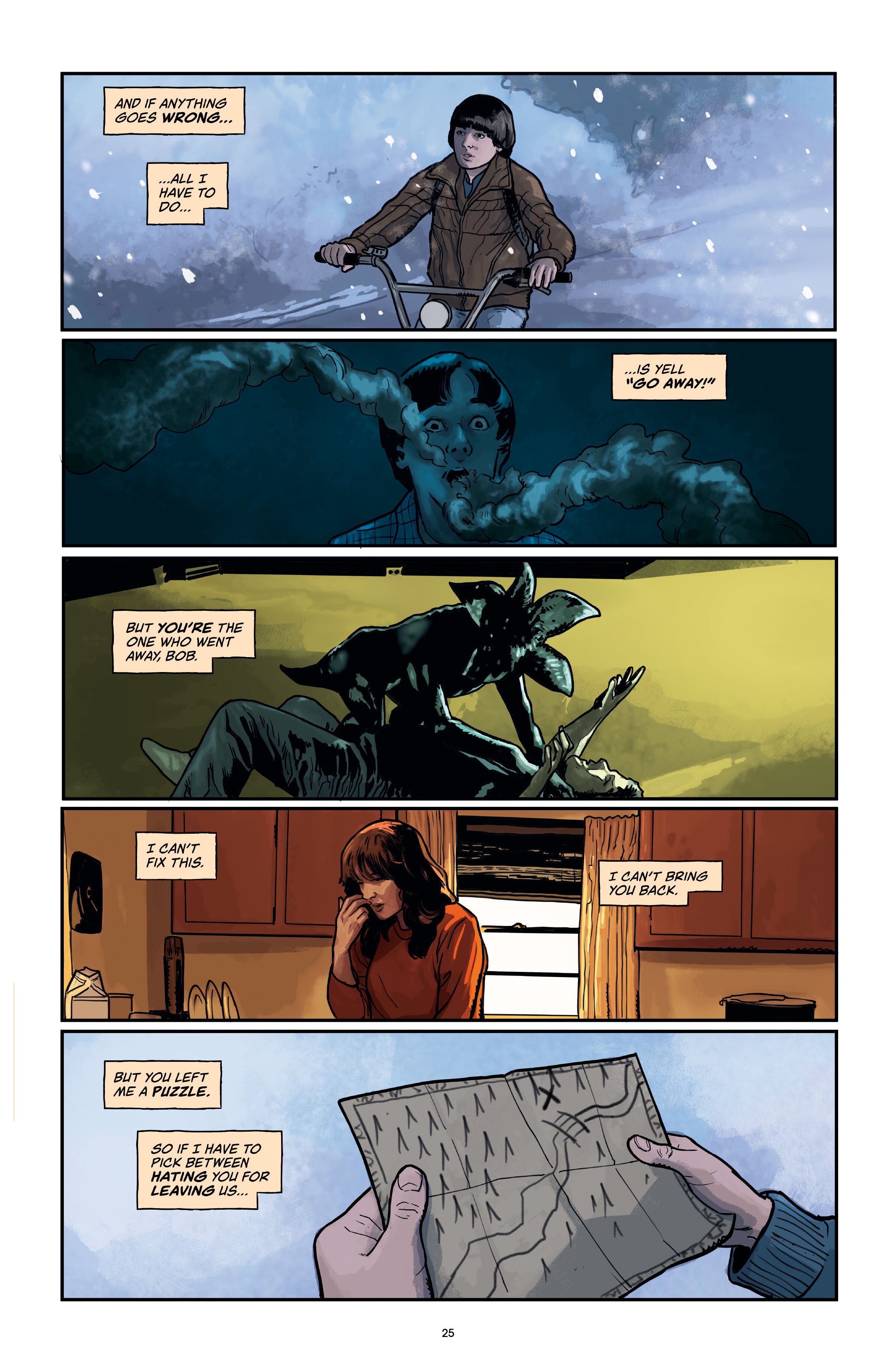 Read online Stranger Things Library Edition comic -  Issue # TPB 3 (Part 1) - 25
