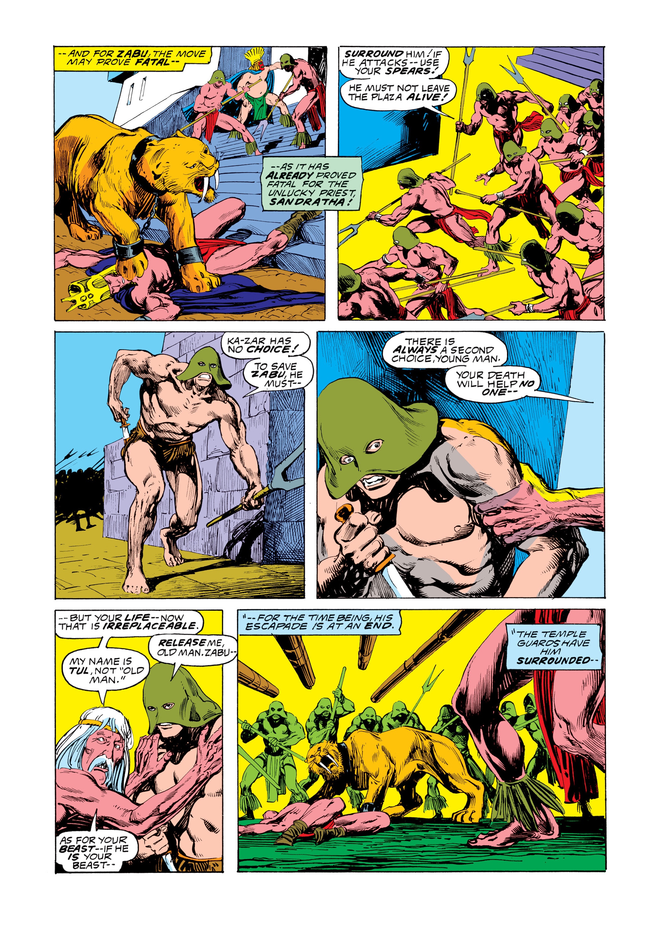 Read online Marvel Masterworks: Ka-Zar comic -  Issue # TPB 3 (Part 1) - 55