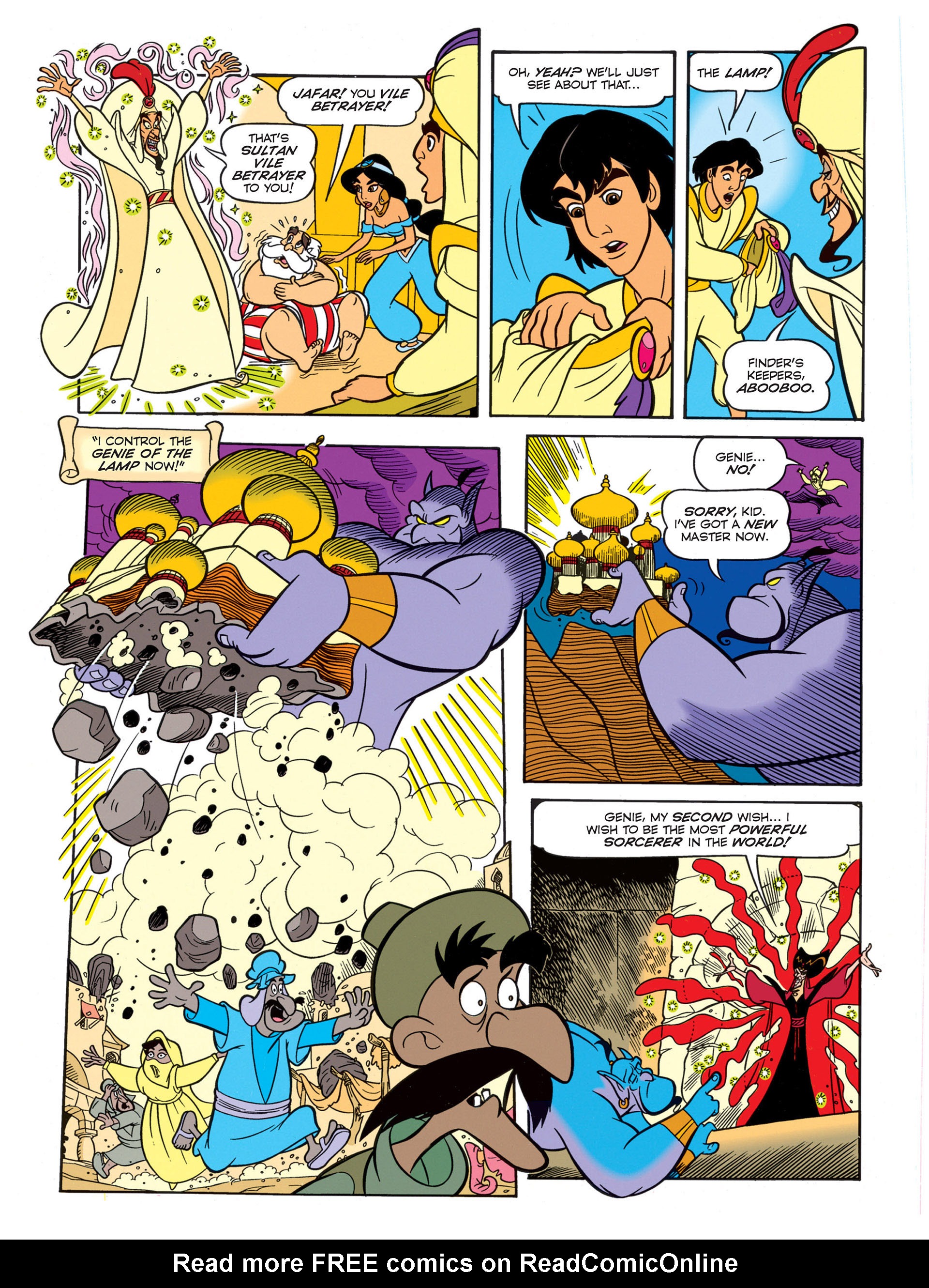 Read online Disney's Aladdin - The Official Movie Adaptation comic -  Issue # Full - 40