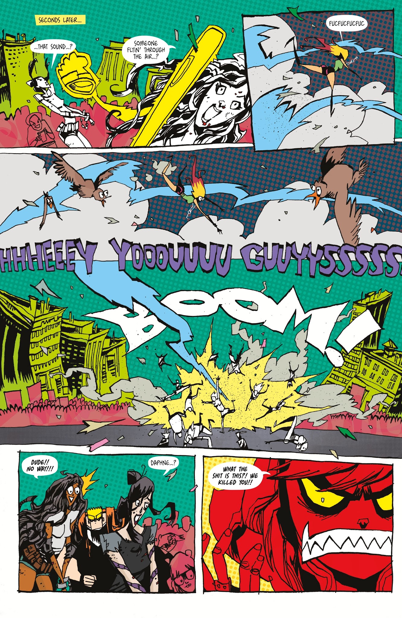 Read online Grrl Scouts: Magic Socks comic -  Issue #6 - 7