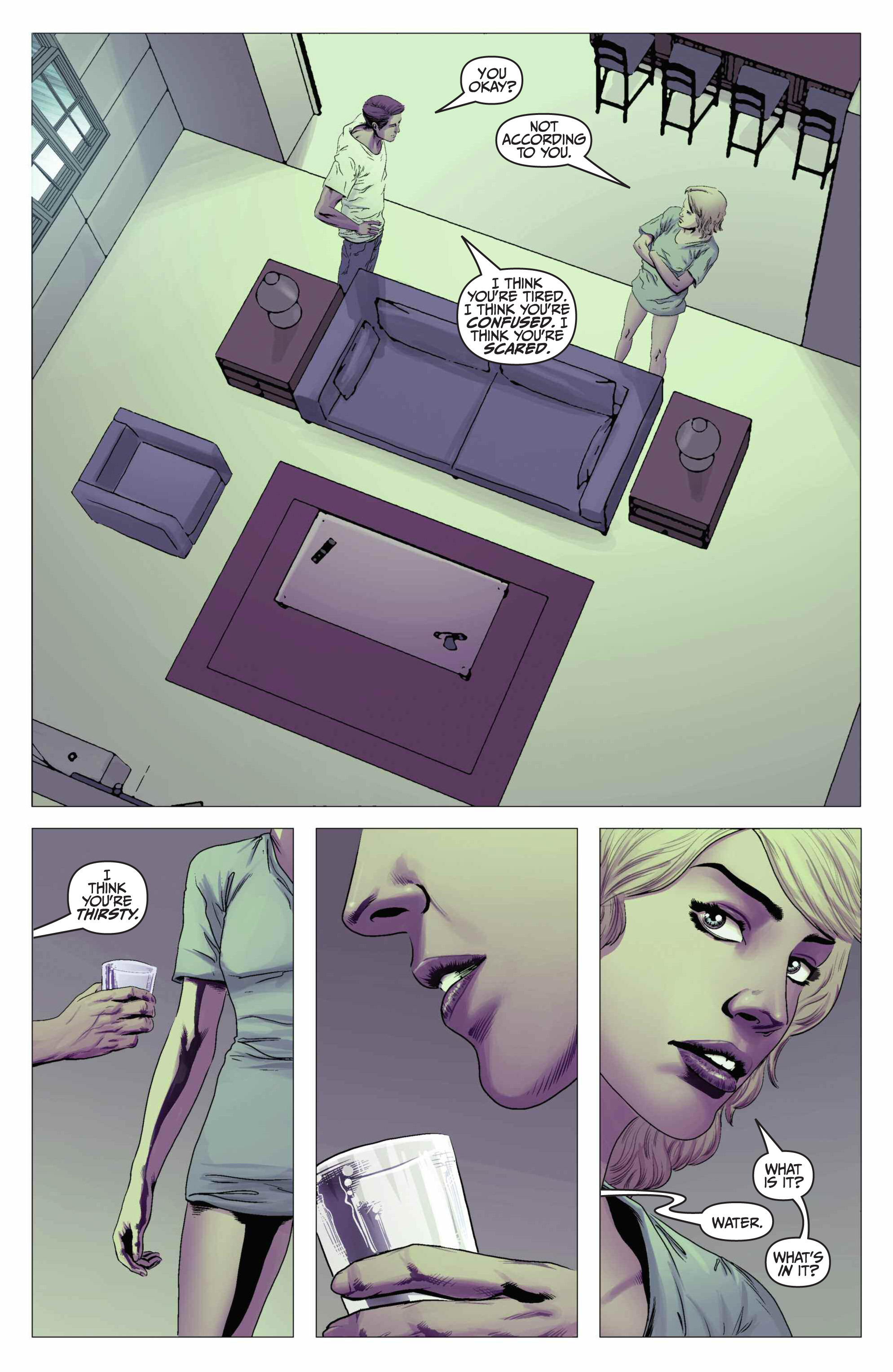 Read online (New) Battlestar Galactica: Six comic -  Issue #4 - 8