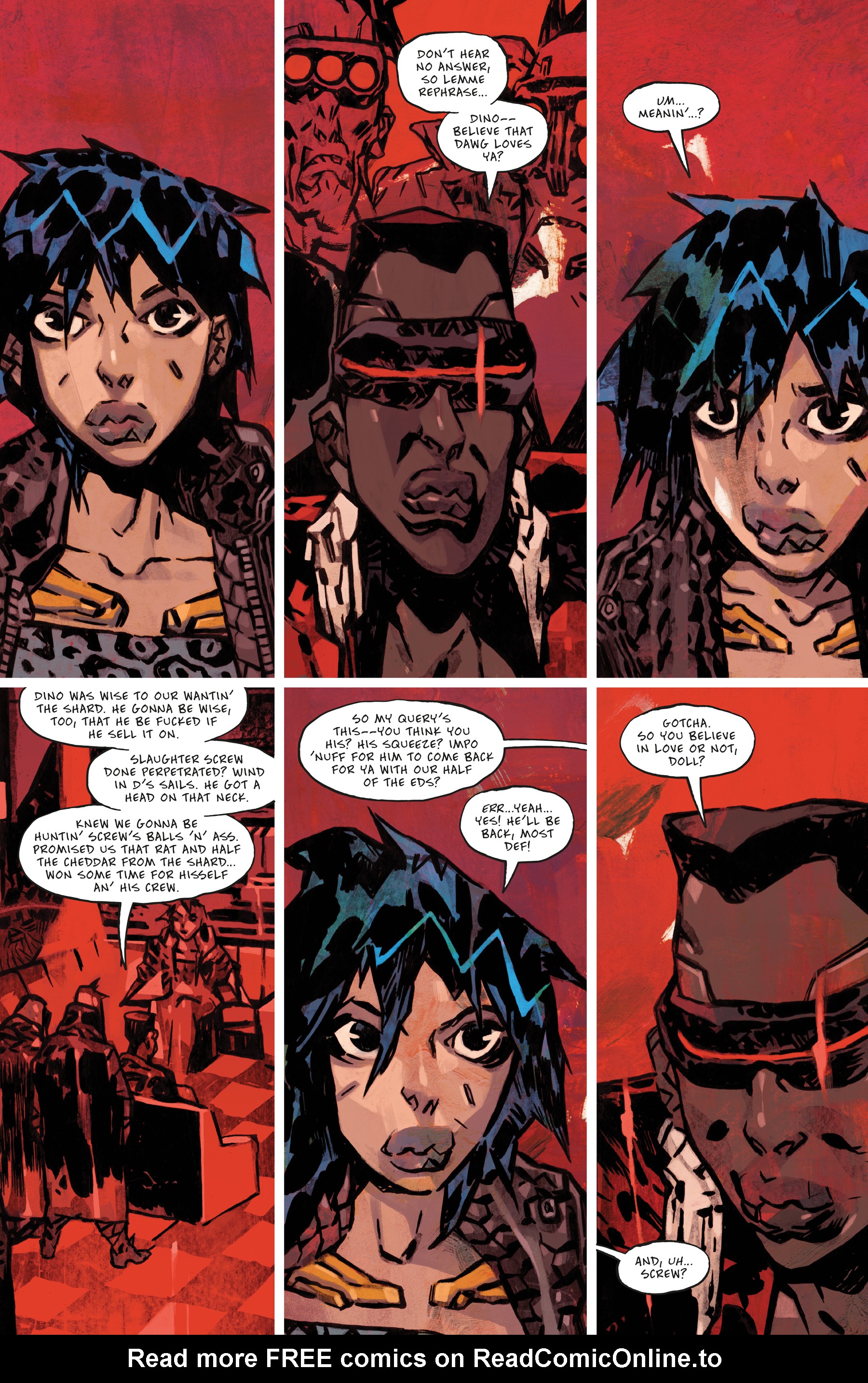 Read online Cyberpunk 2077: XOXO comic -  Issue #4 - 13