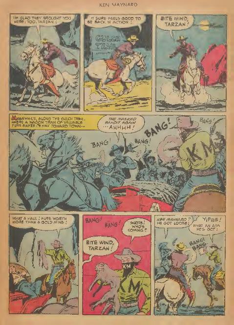 Read online Ken Maynard Western comic -  Issue #4 - 10