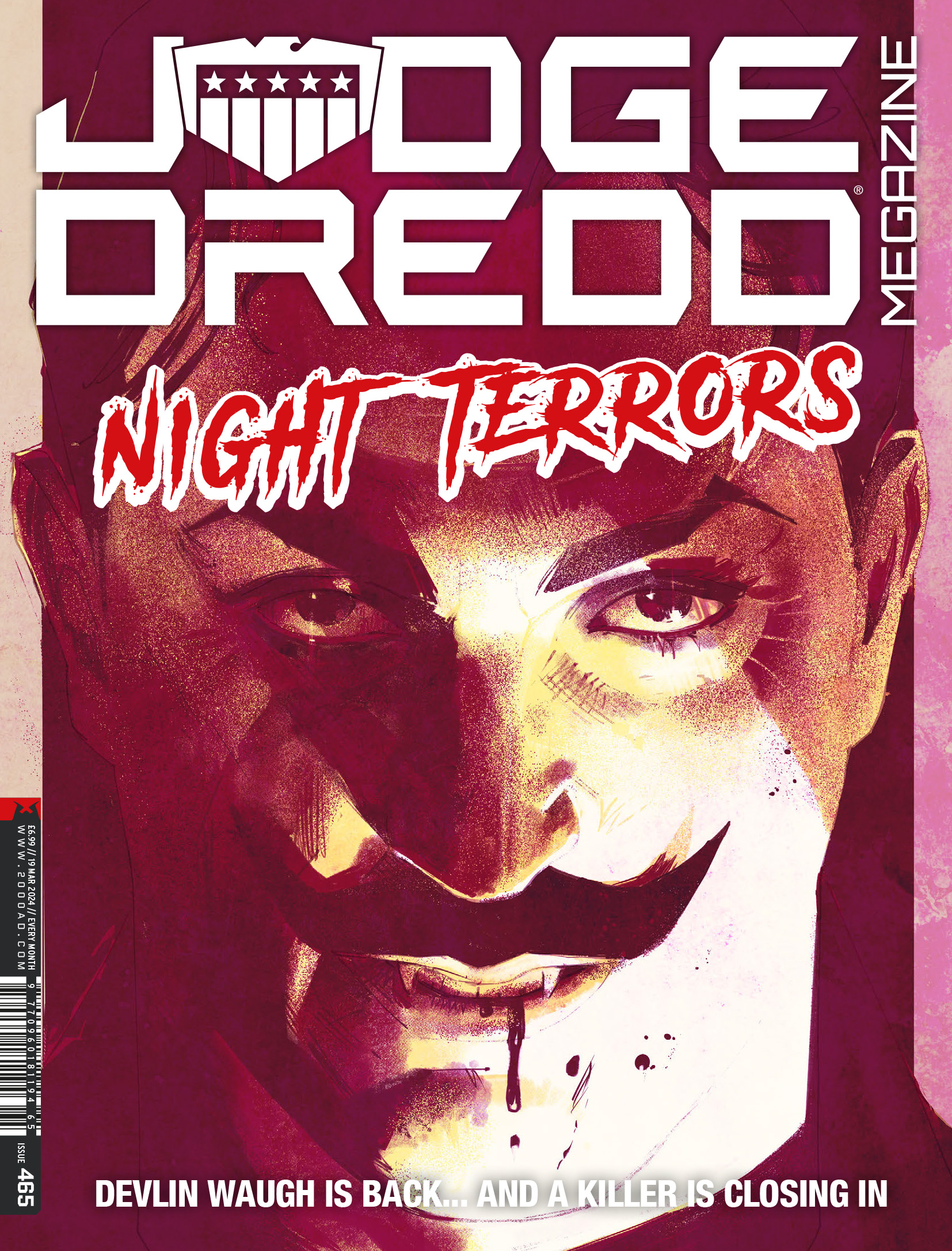 Read online Judge Dredd Megazine (Vol. 5) comic -  Issue #465 - 1