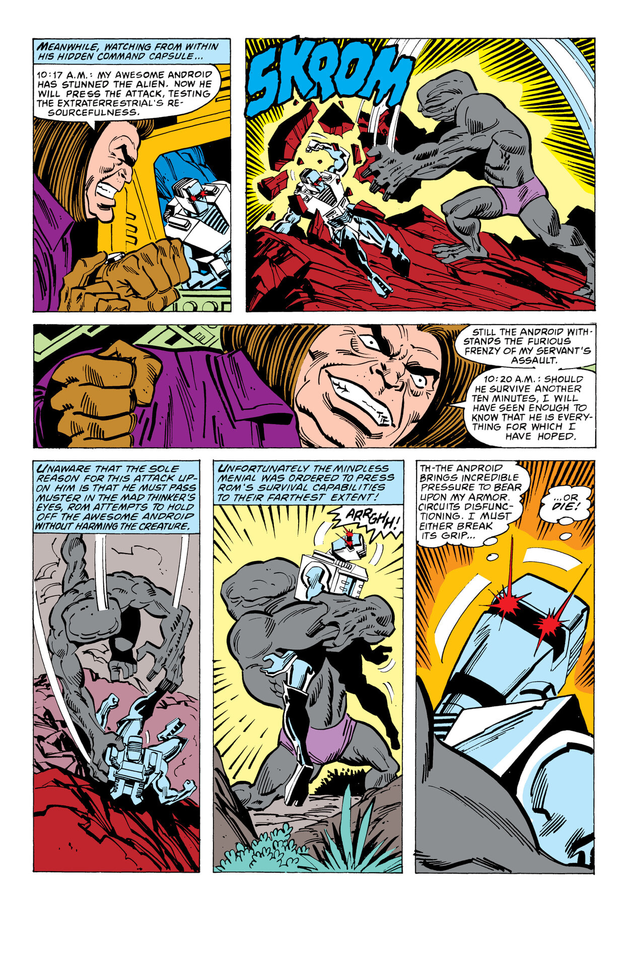 Read online Rom: The Original Marvel Years Omnibus comic -  Issue # TPB (Part 3) - 83
