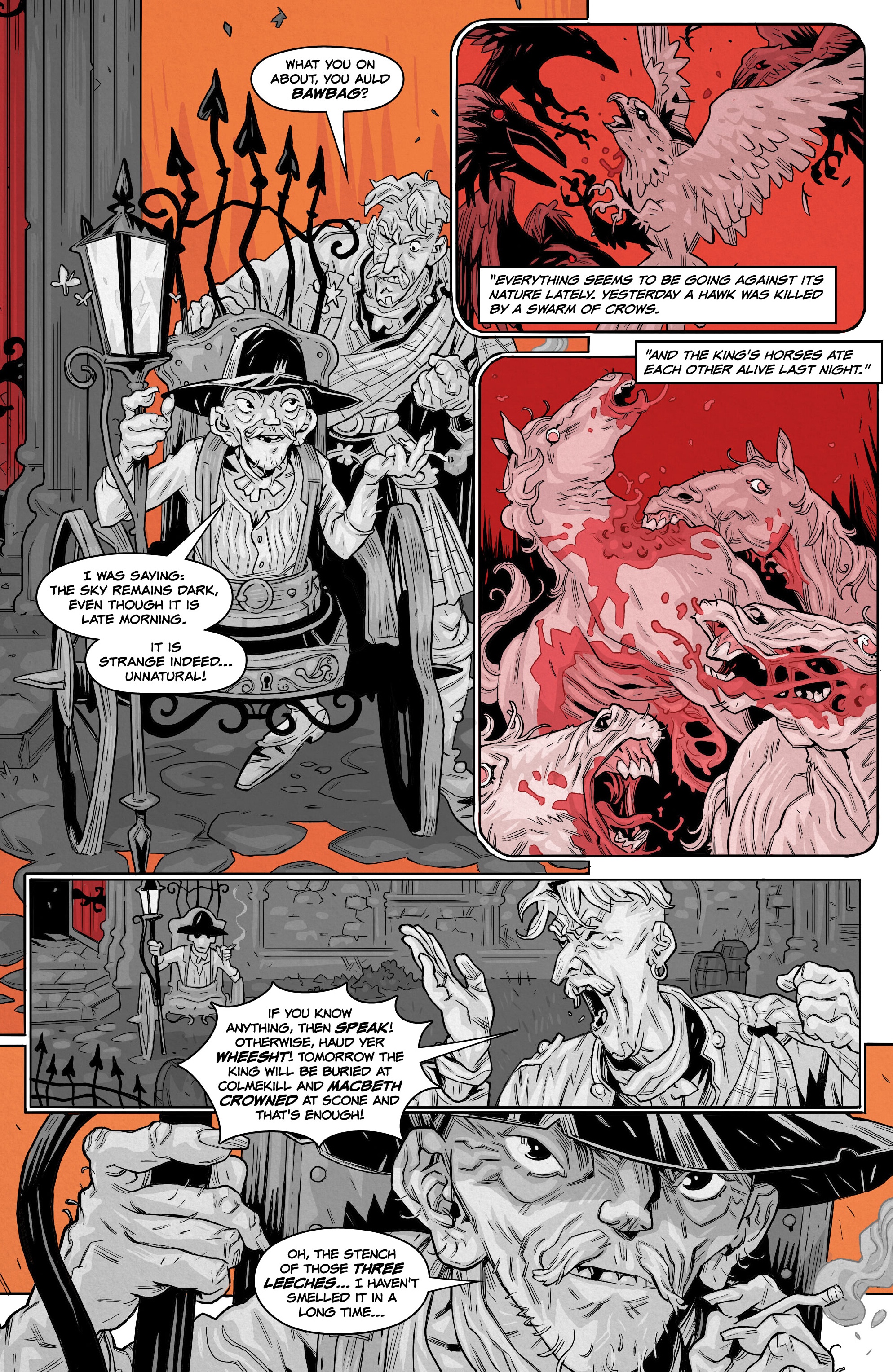 Read online Macbeth: A Tale of Horror comic -  Issue # TPB - 39