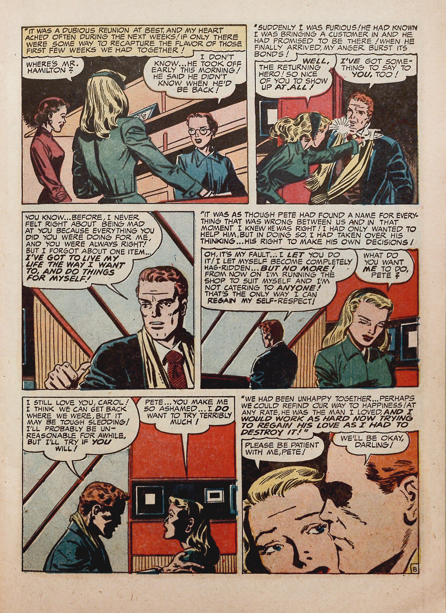 Read online Young Love (1949) comic -  Issue #10 - 21