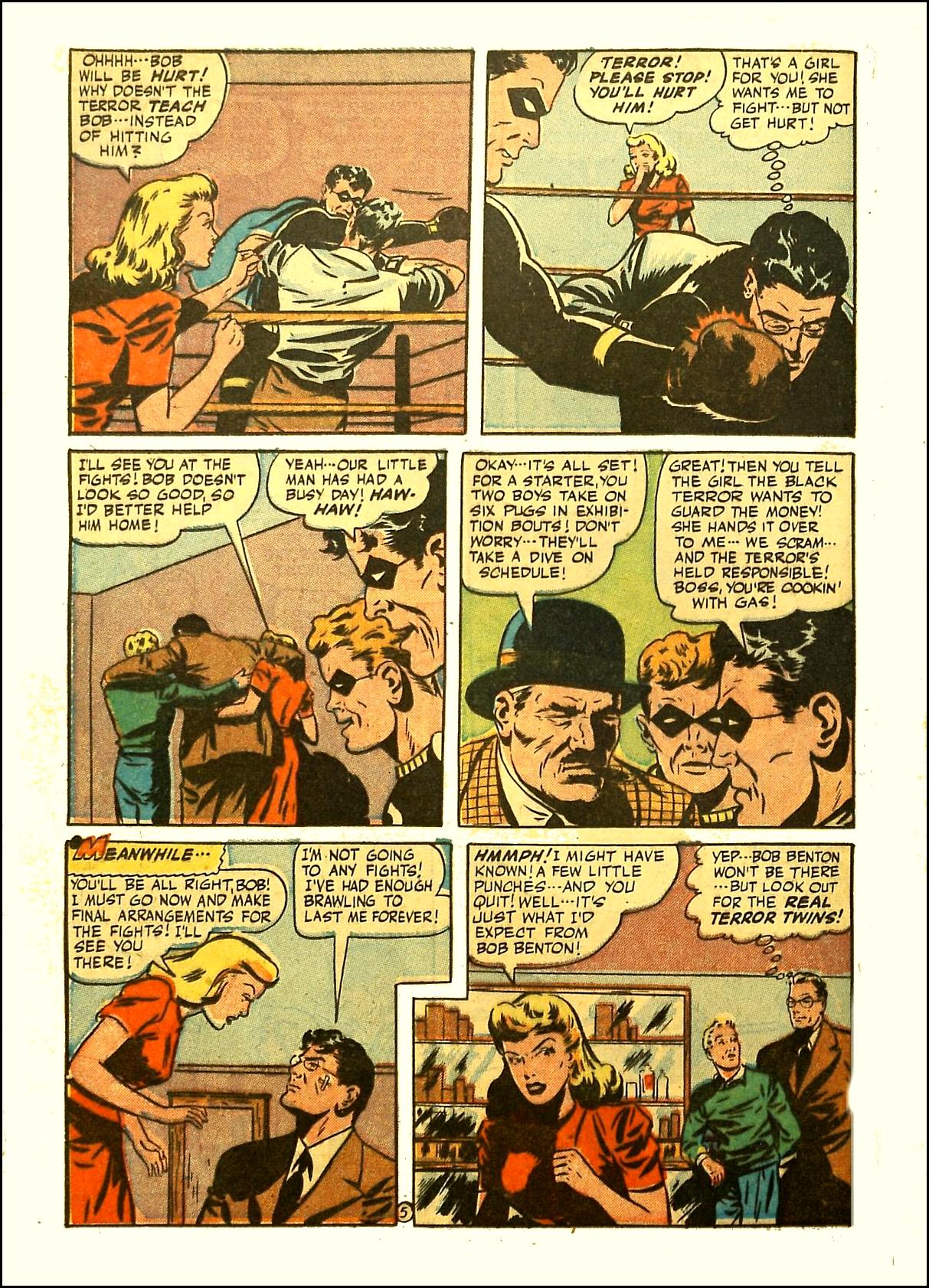 Read online Exciting Comics comic -  Issue #59 - 16