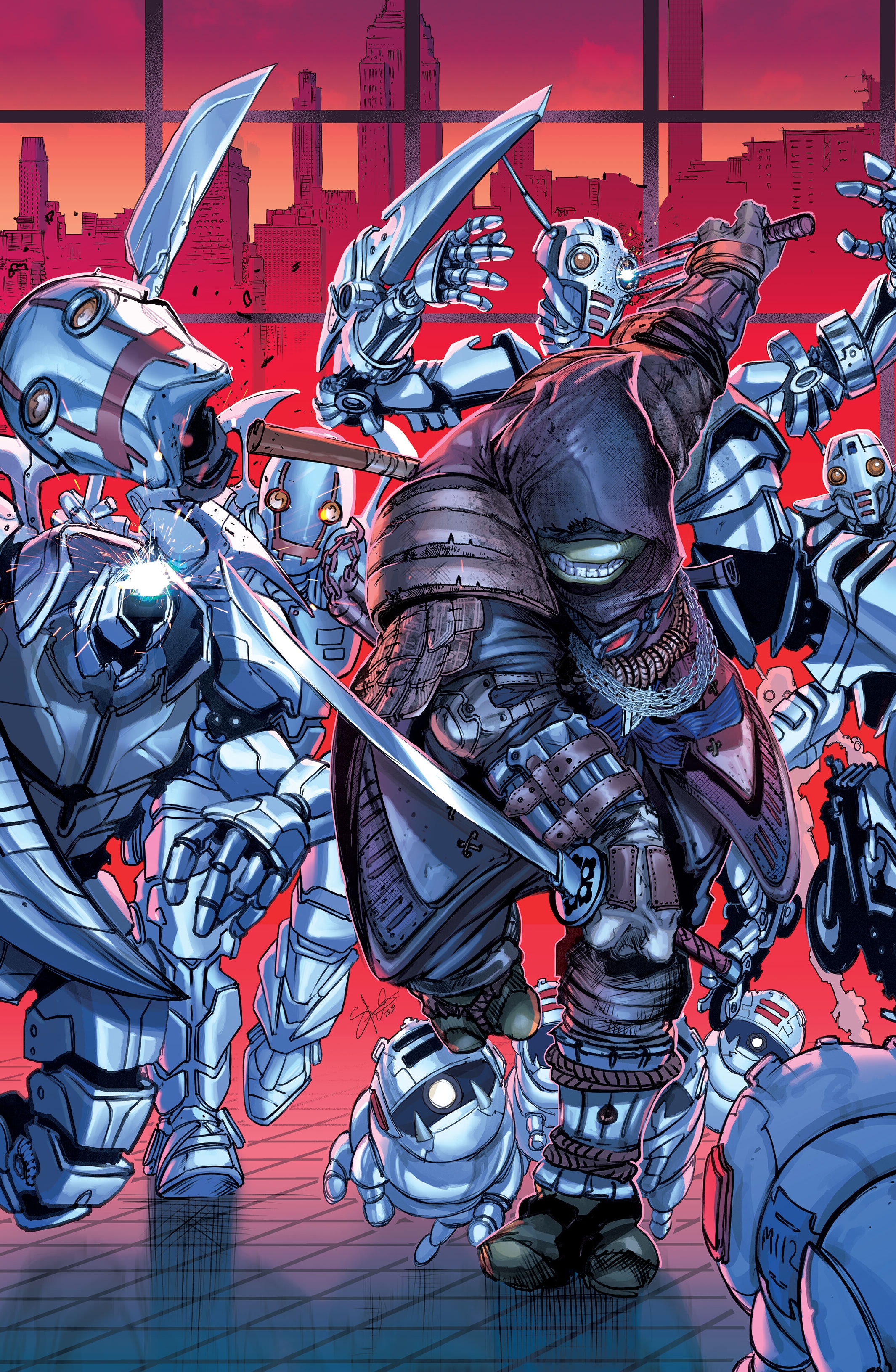 Read online Teenage Mutant Ninja Turtles: The Last Ronin - The Covers comic -  Issue # TPB (Part 1) - 99