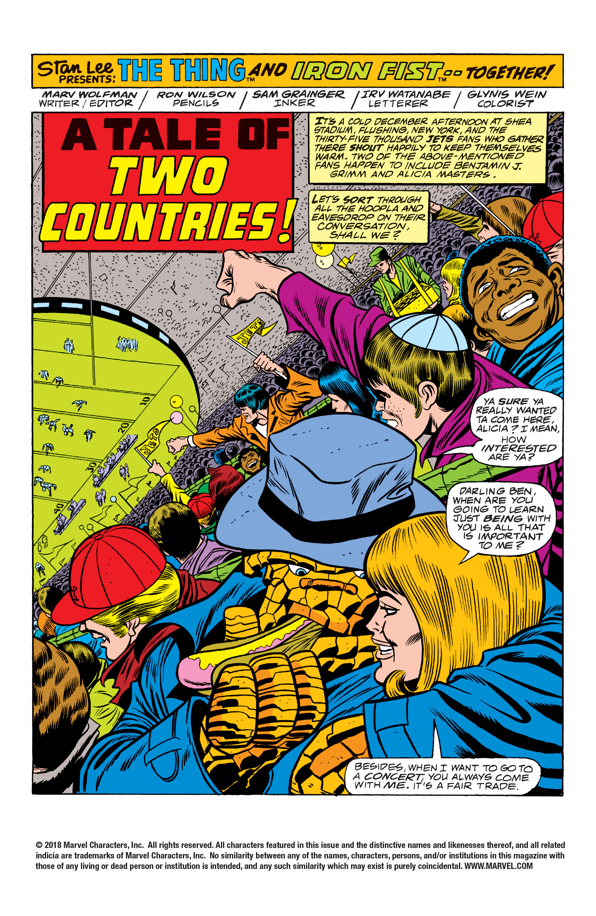 Read online Marvel Two-In-One comic -  Issue #25 - 2