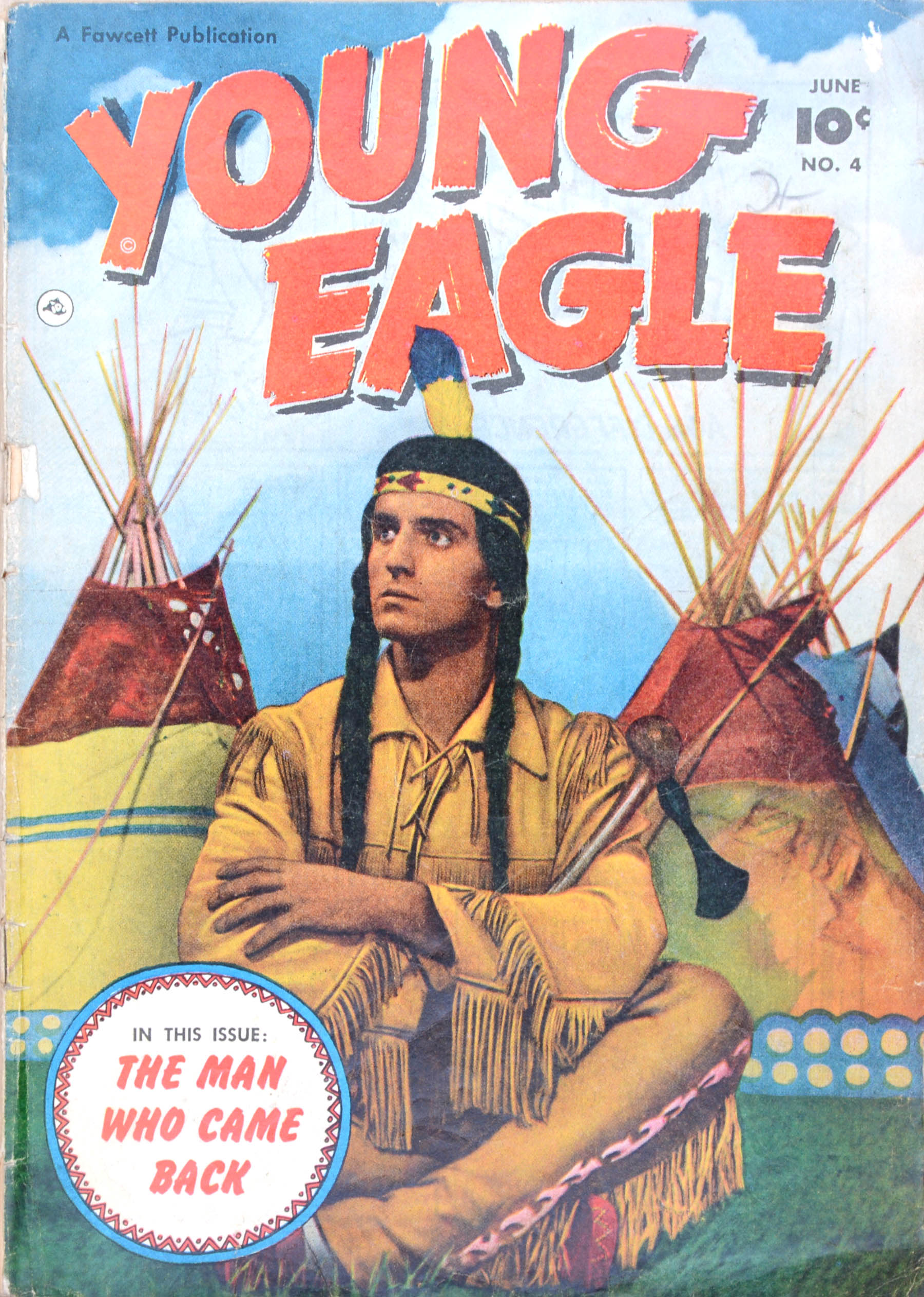Read online Young Eagle comic -  Issue #4 - 1