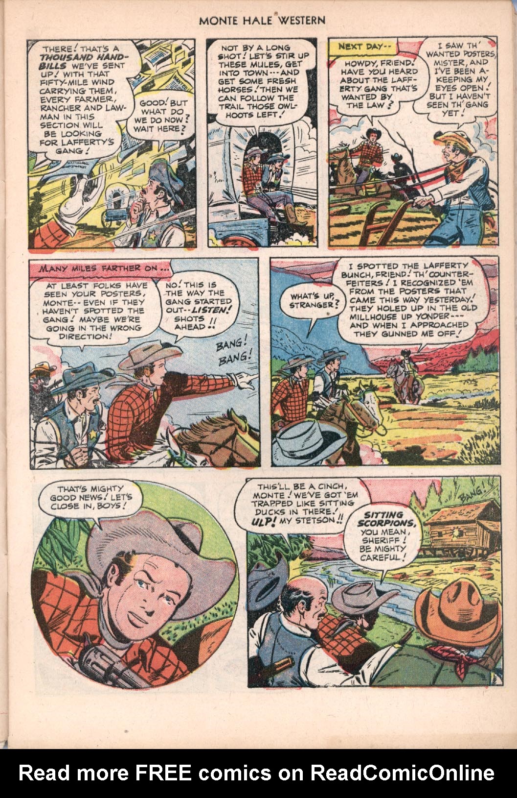 Read online Monte Hale Western comic -  Issue #81 - 7