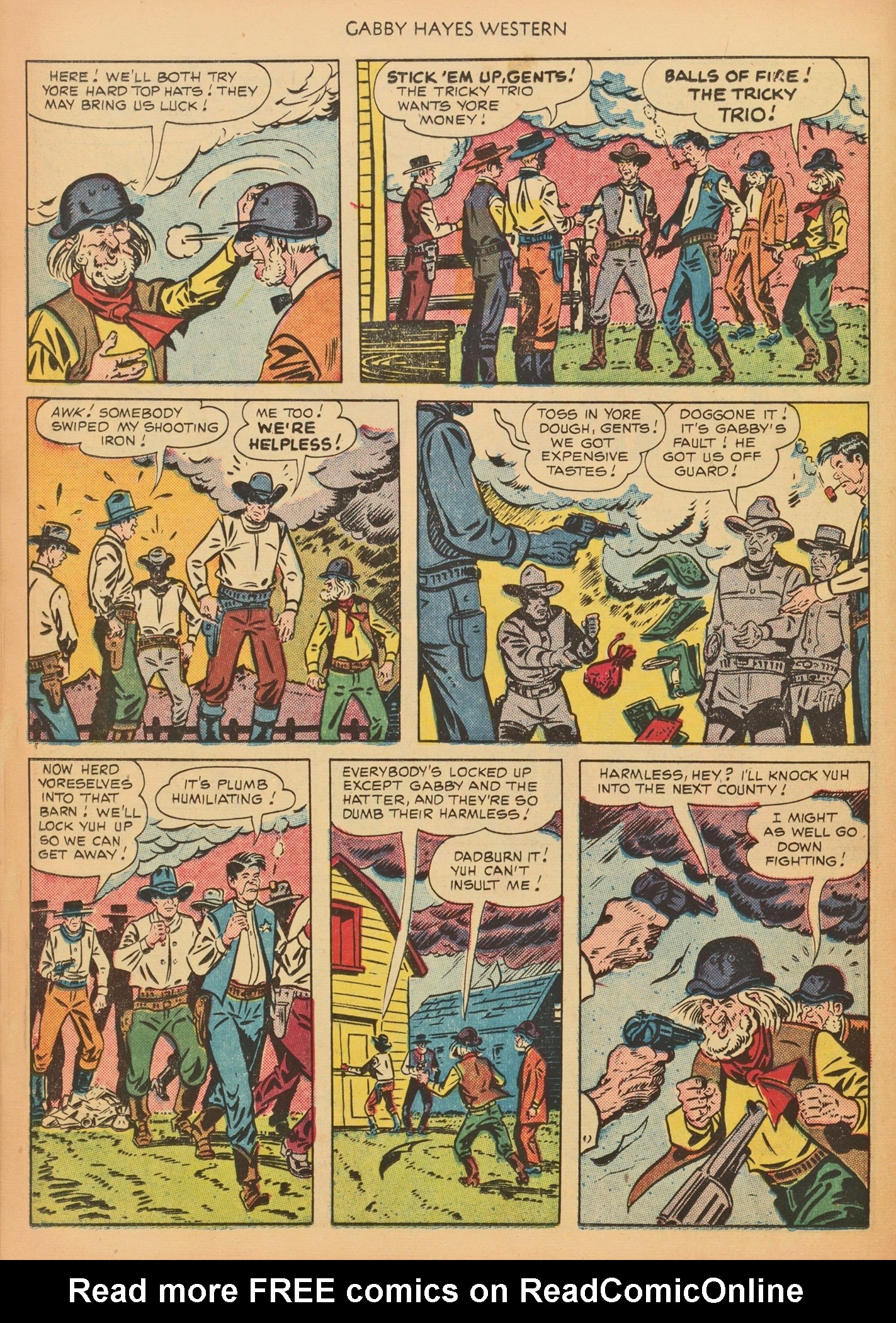 Read online Gabby Hayes Western comic -  Issue #25 - 24