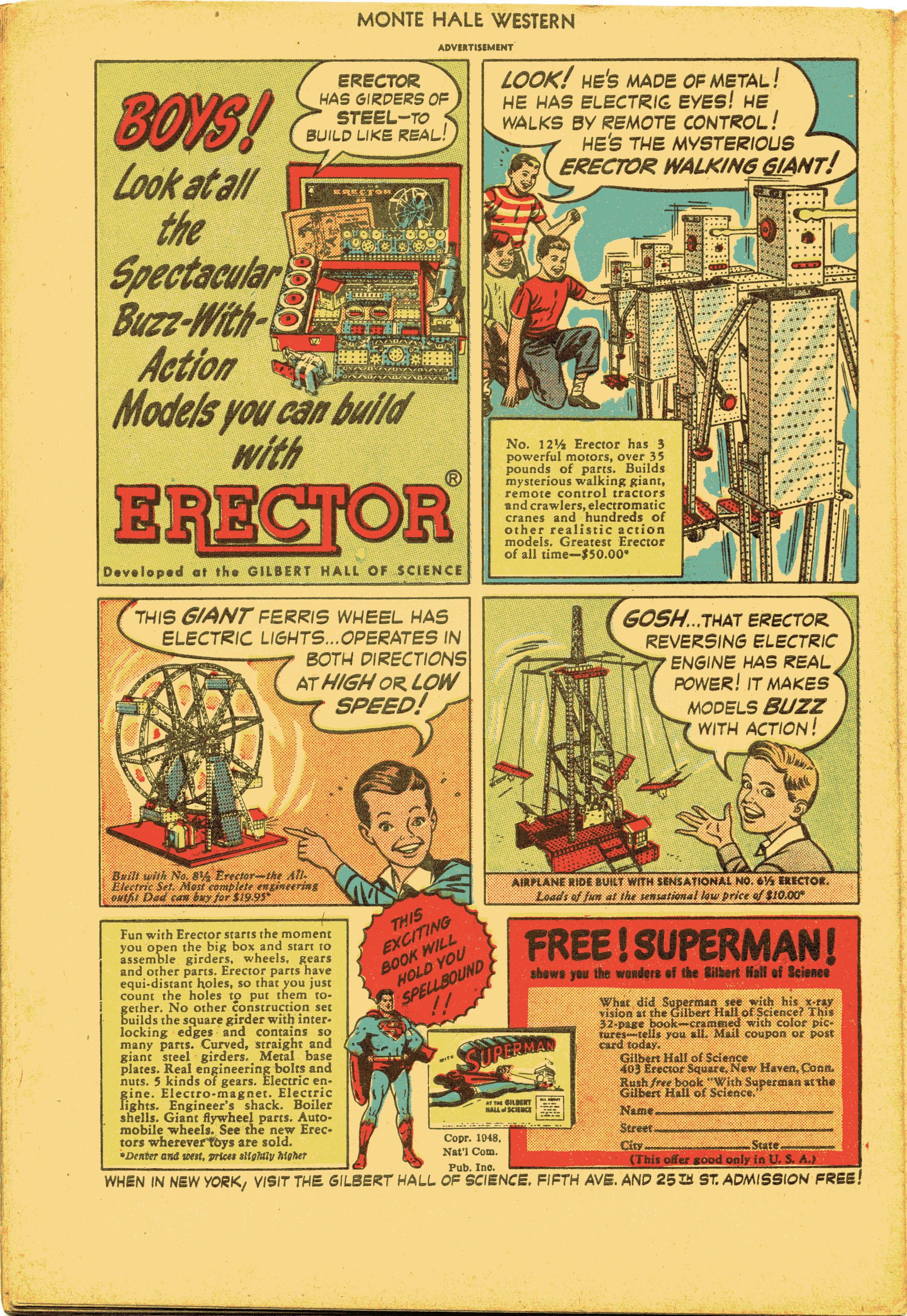 Read online Monte Hale Western comic -  Issue #31 - 50