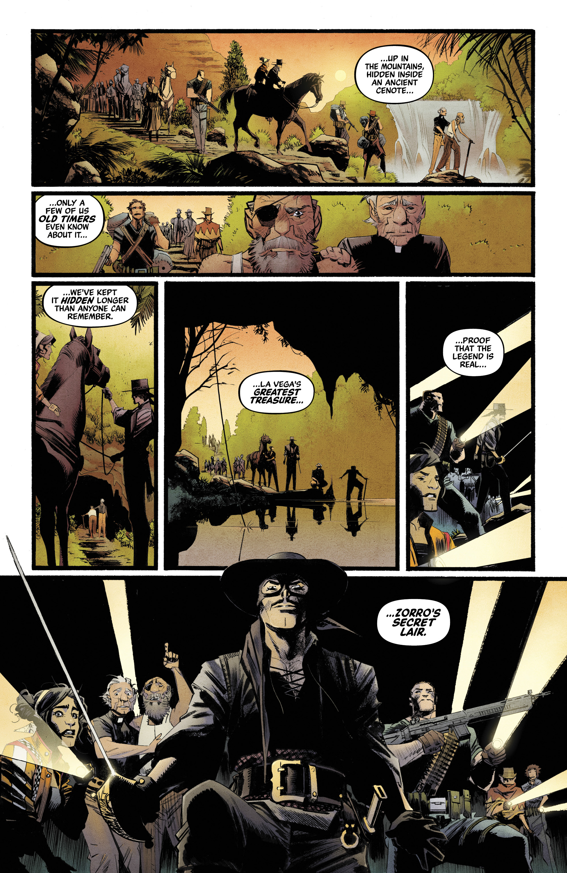 Read online Zorro: Man of the Dead comic -  Issue #2 - 25