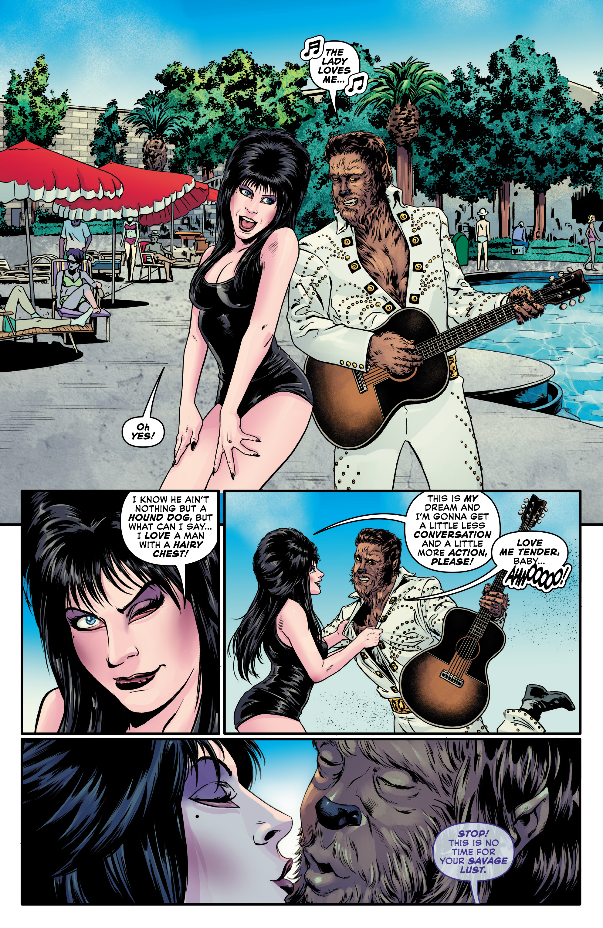Read online Elvira Meets H.P. Lovecraft comic -  Issue #1 - 6