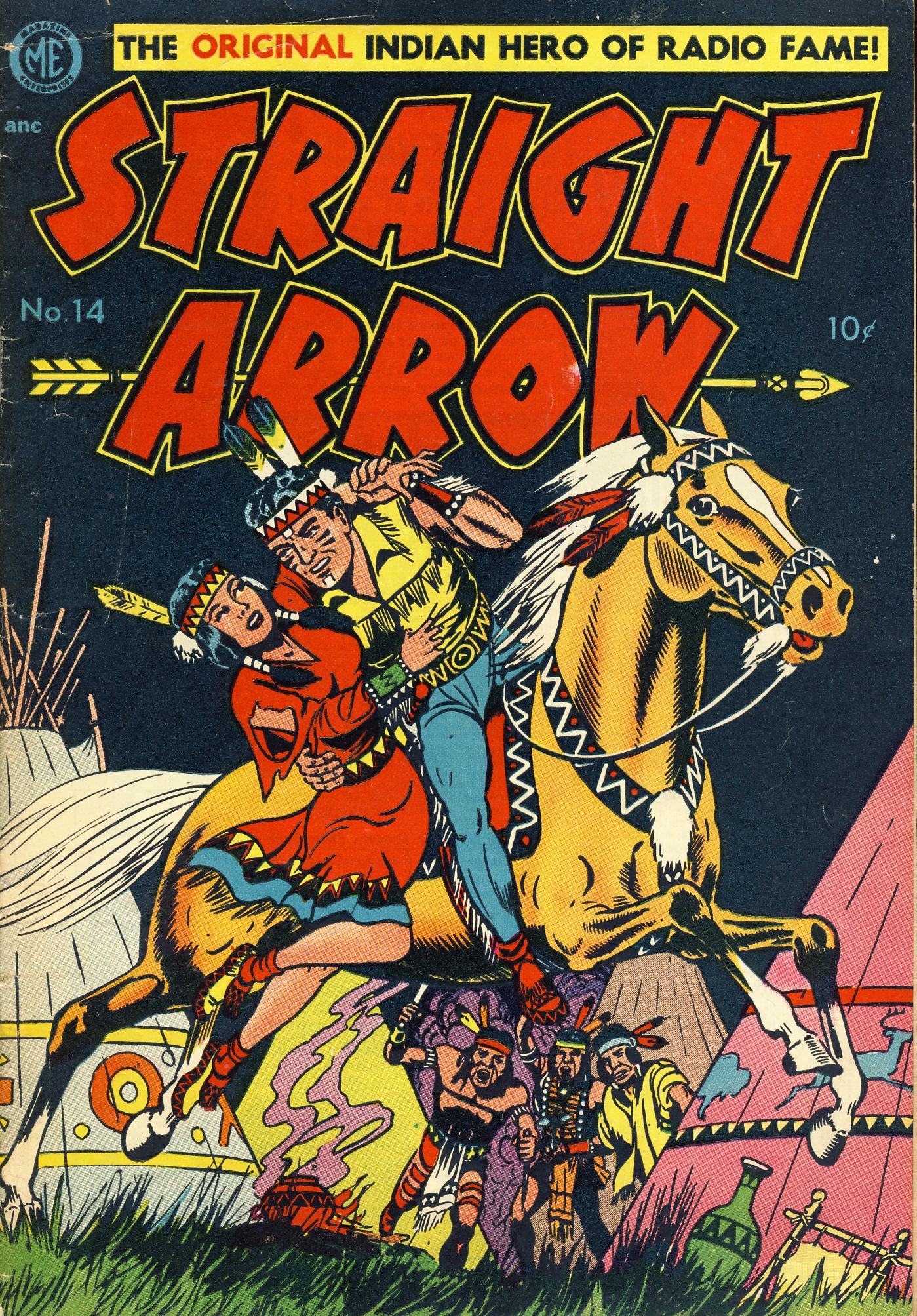 Read online Straight Arrow comic -  Issue #14 - 1