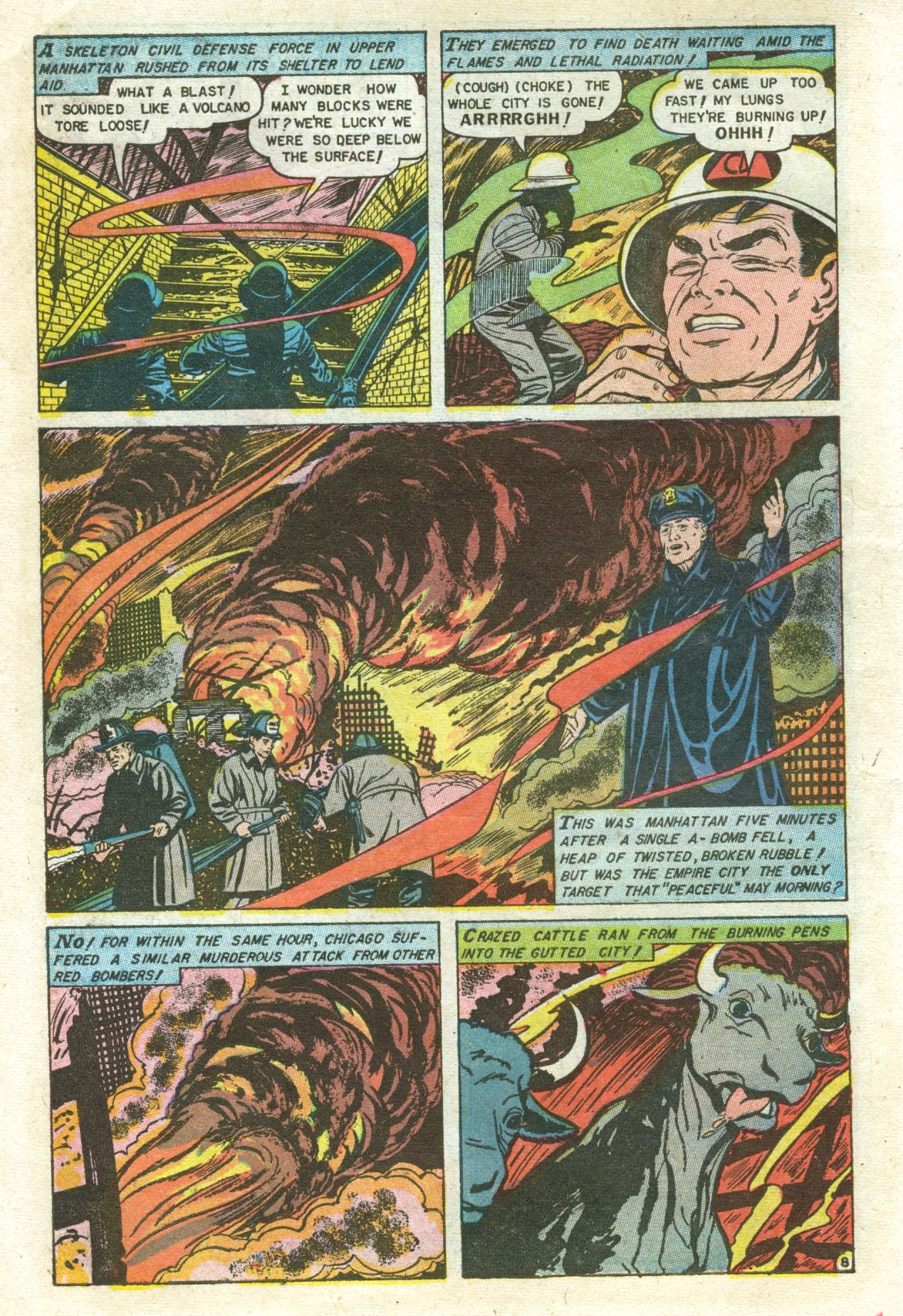 Read online Atomic War! comic -  Issue #1 - 10