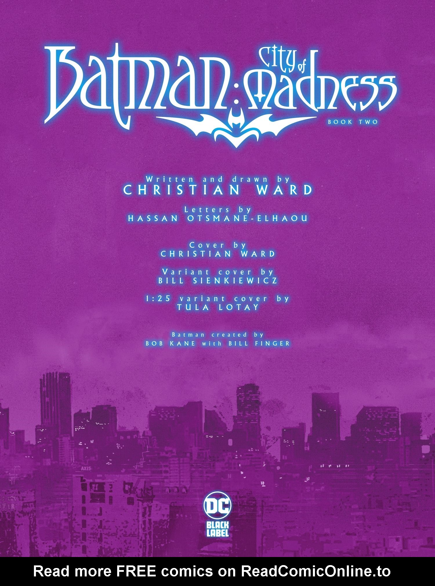 Read online Batman: City of Madness comic -  Issue #2 - 2