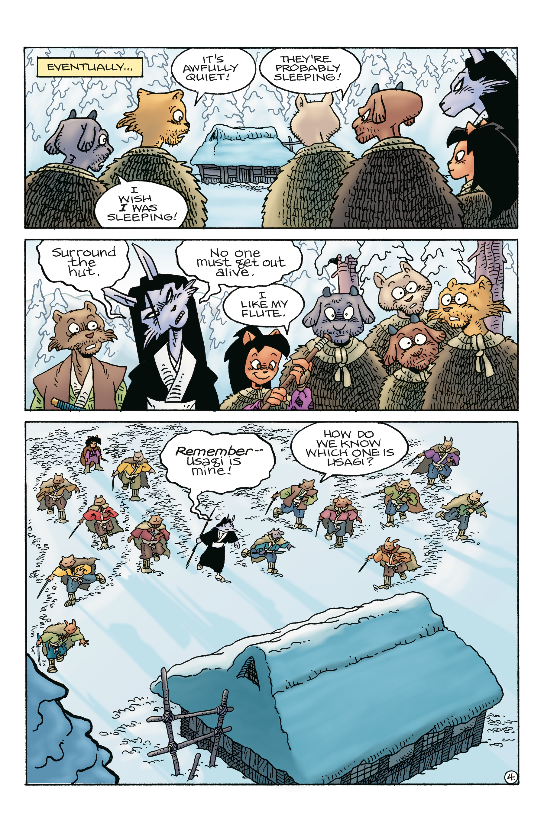 Read online Usagi Yojimbo: Ice and Snow comic -  Issue #4 - 6