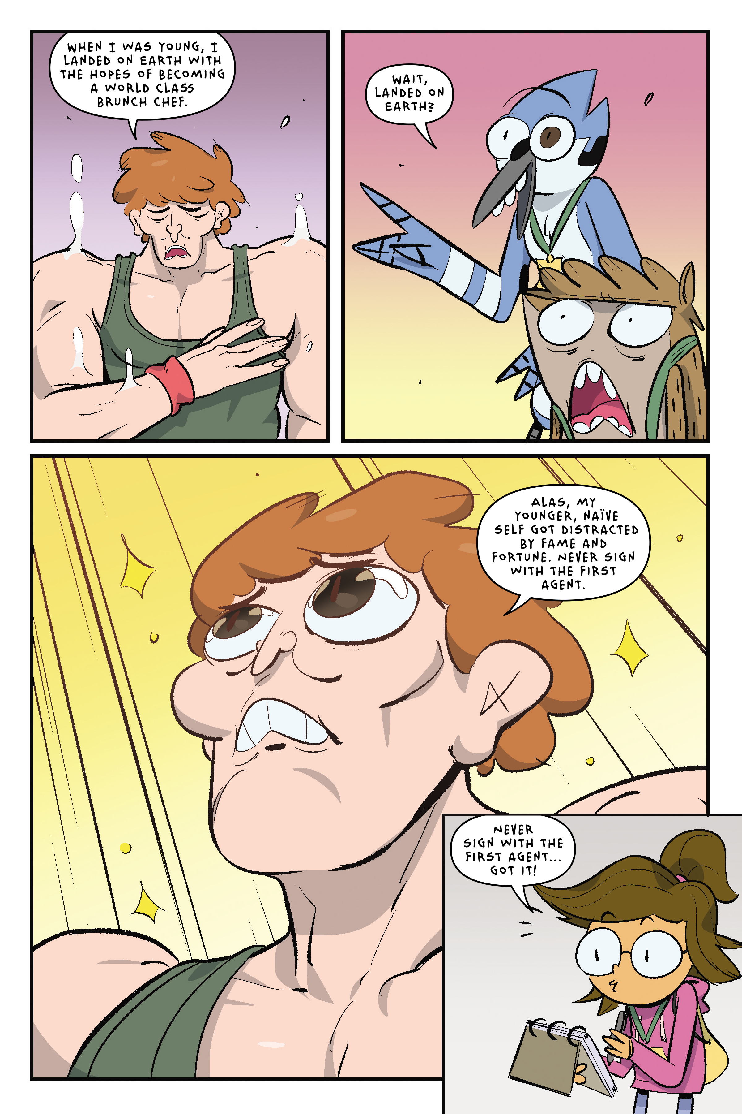 Read online Regular Show: Comic Conned comic -  Issue # TPB - 138