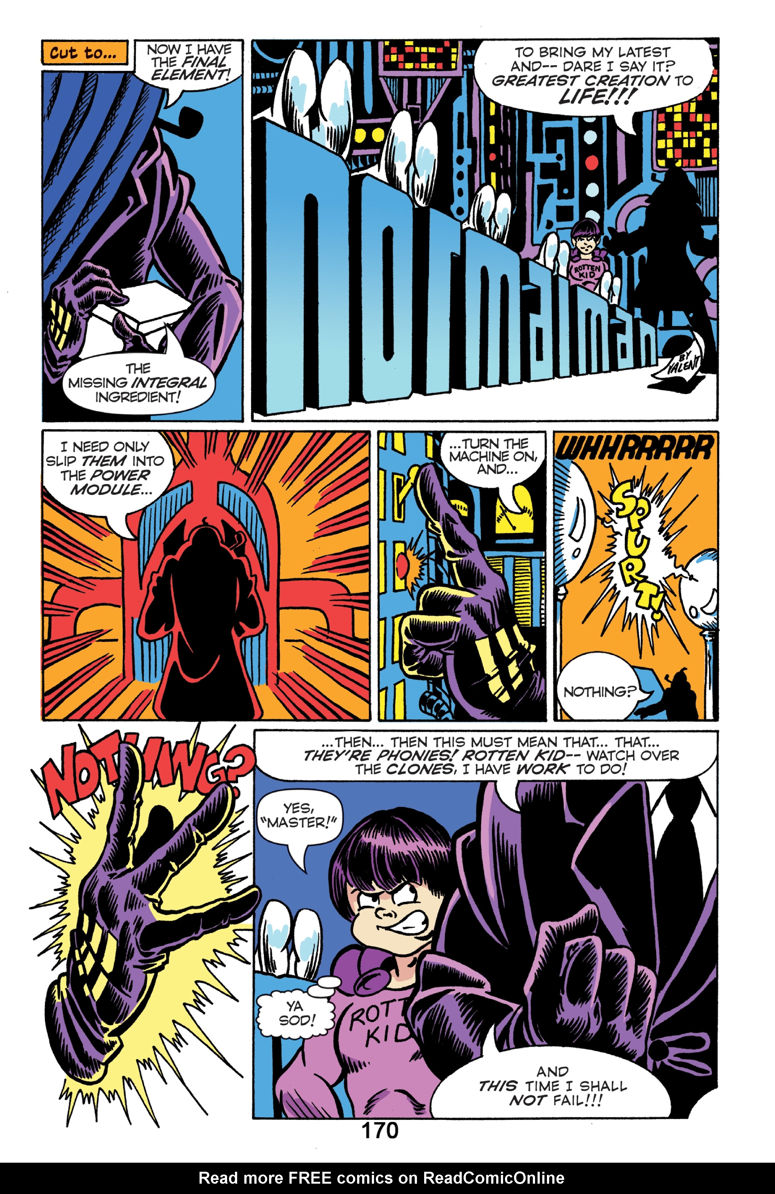 Read online Normalman 40th Anniversary Omnibus comic -  Issue # TPB (Part 2) - 70