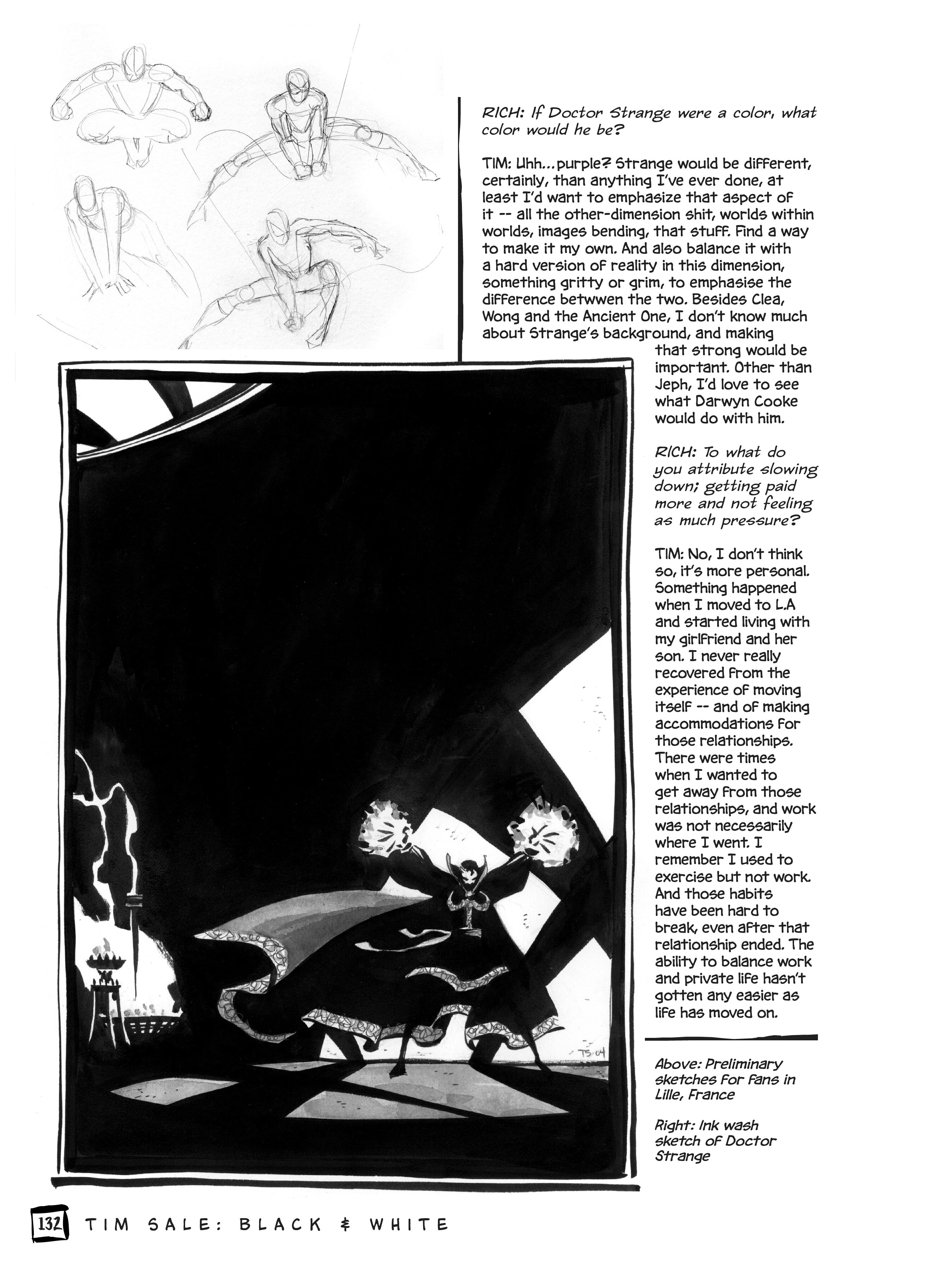 Read online Drawing Heroes in the Backyard: Tim Sale Black and White, Revised and Expanded comic -  Issue # TPB (Part 2) - 21