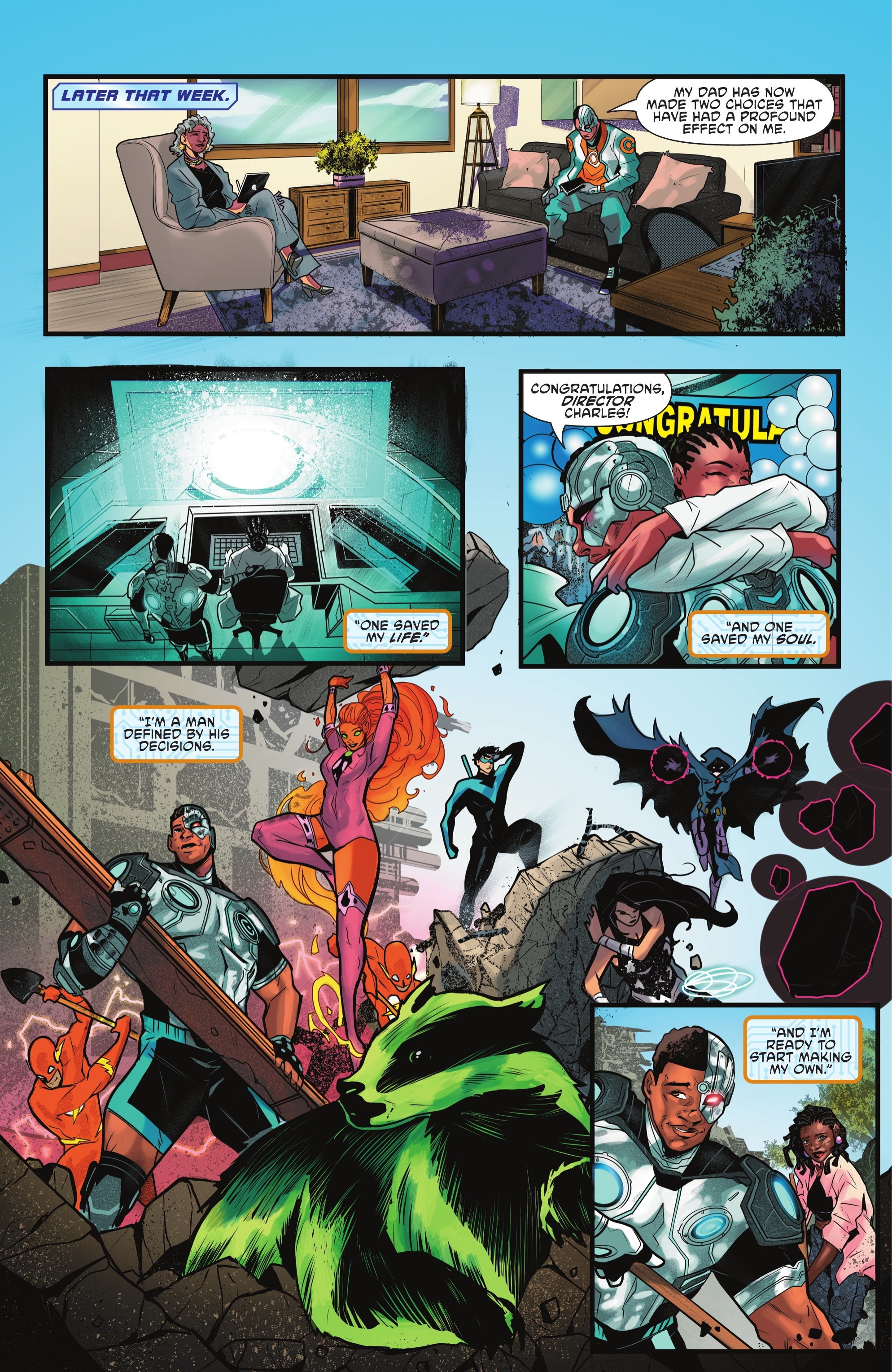 Read online Cyborg (2023) comic -  Issue #6 - 20