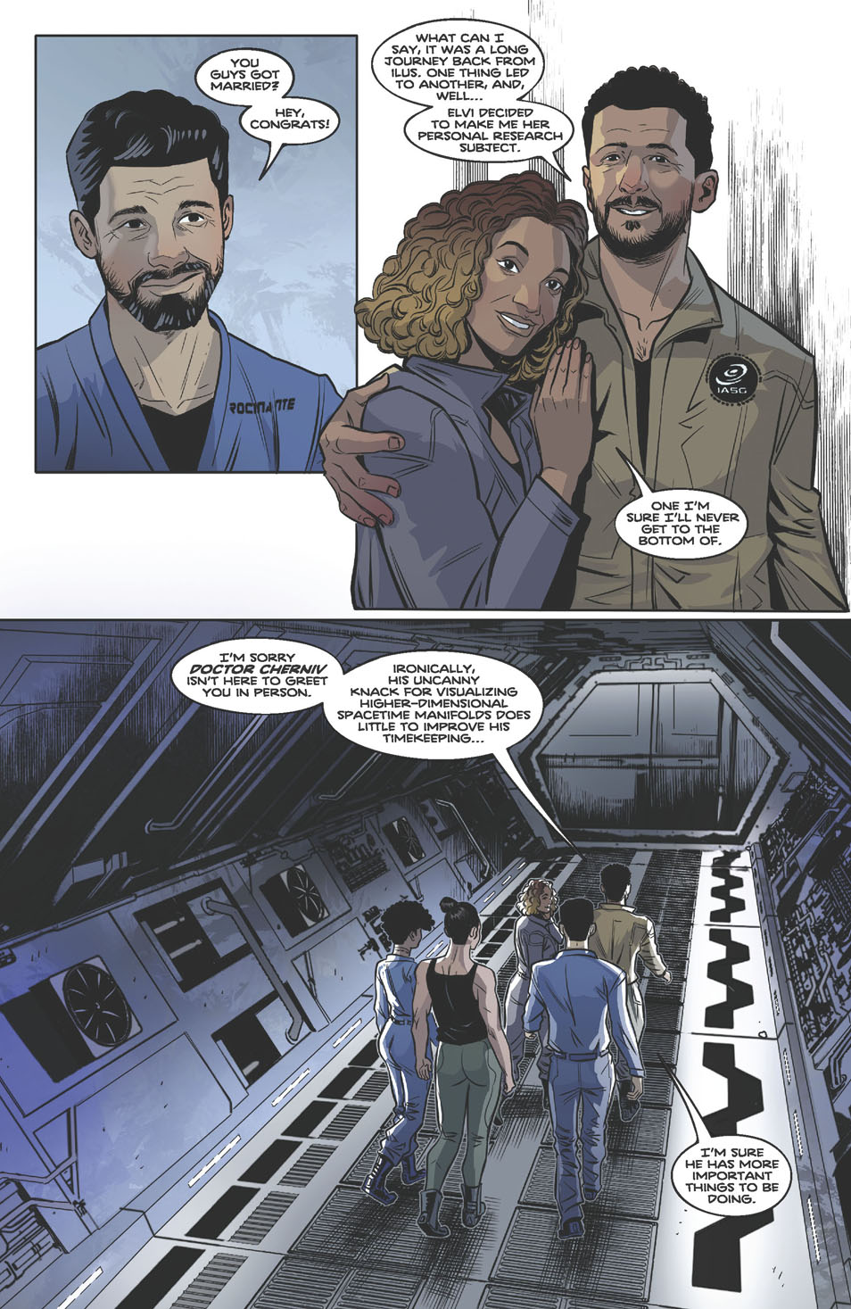 Read online The Expanse: Dragon Tooth comic -  Issue #5 - 12