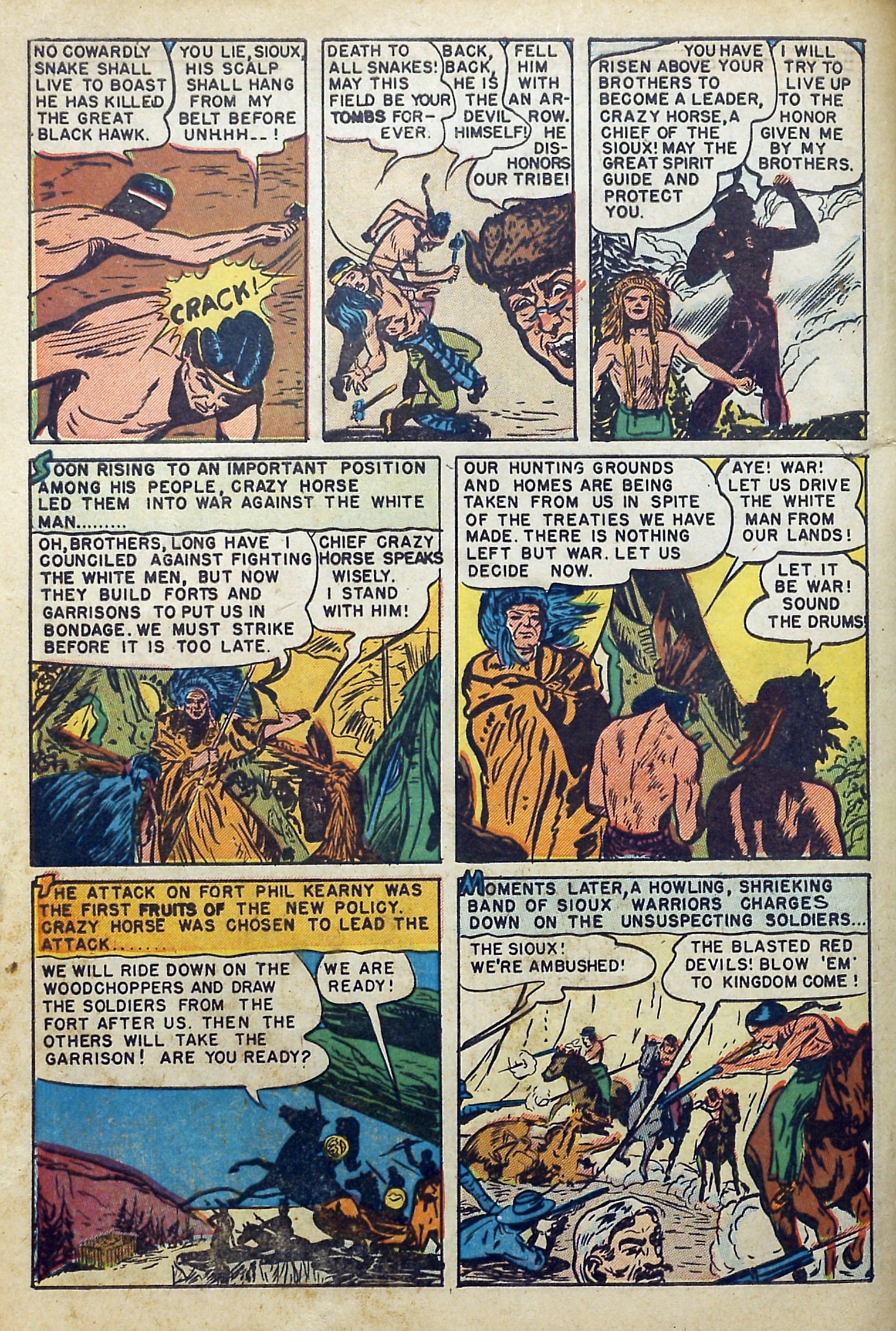 Read online Indian Fighter comic -  Issue #1 - 6