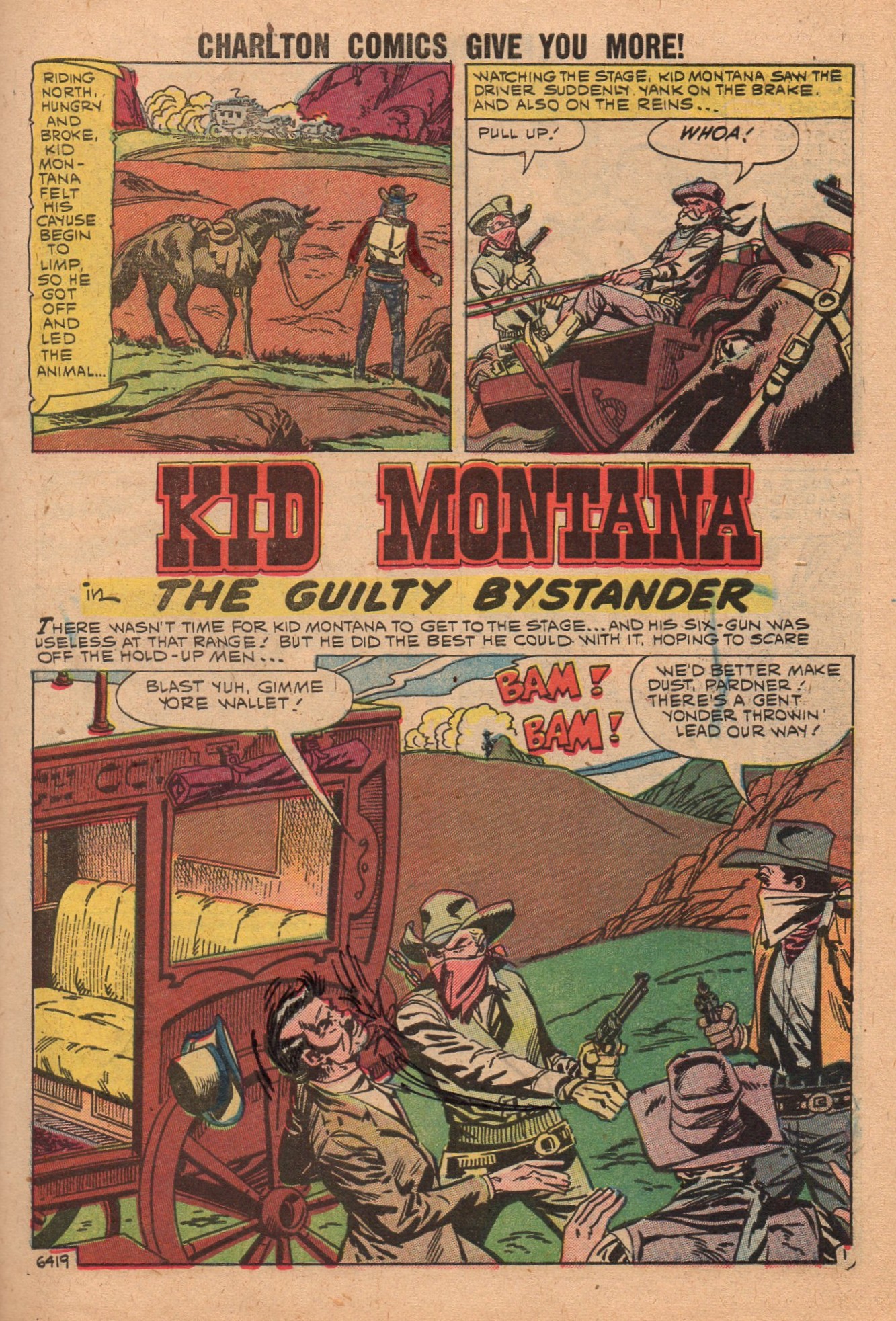 Read online Kid Montana comic -  Issue #24 - 27