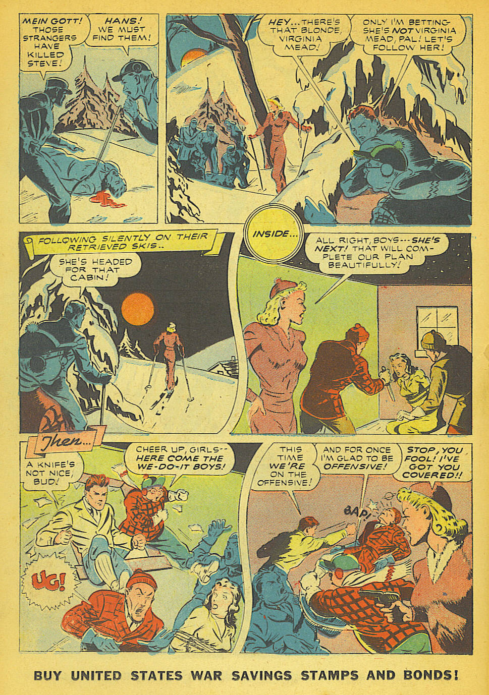 Read online Exciting Comics comic -  Issue #32 - 36