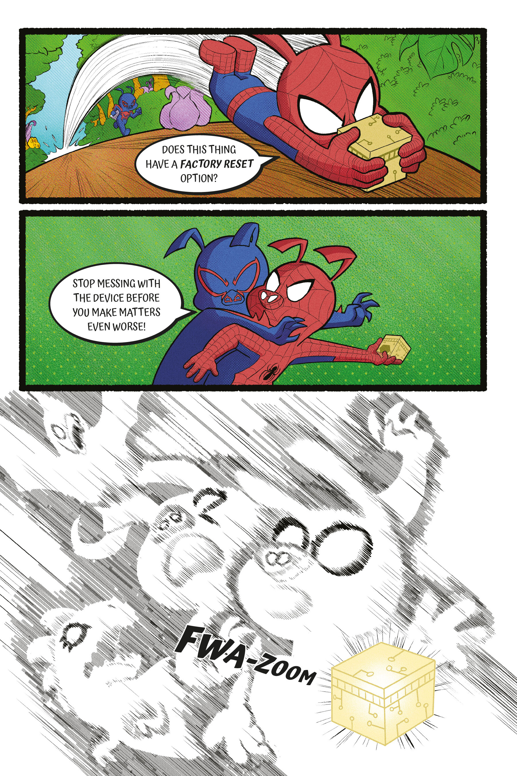 Read online Spider-Ham: A Pig in Time comic -  Issue # TPB - 40