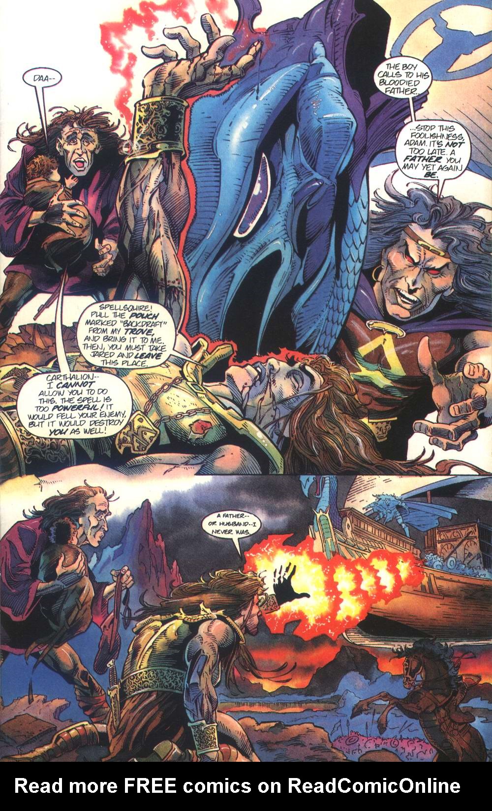 Read online Magic the Gathering--The Shadow Mage comic -  Issue #1 - 6