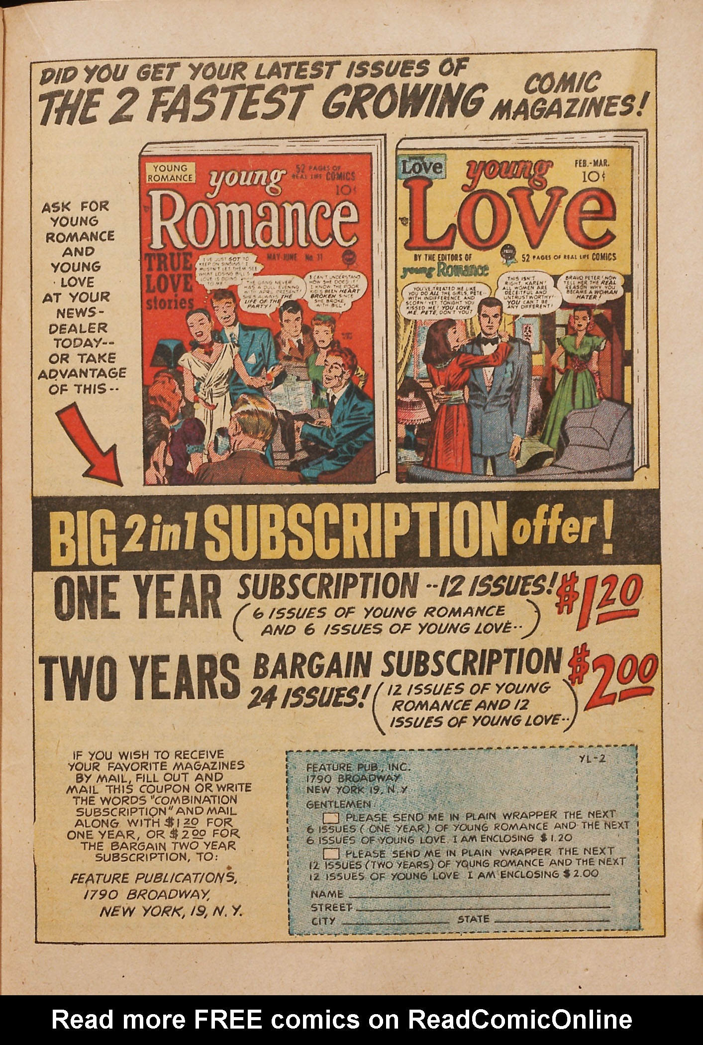 Read online Young Love (1949) comic -  Issue #2 - 33