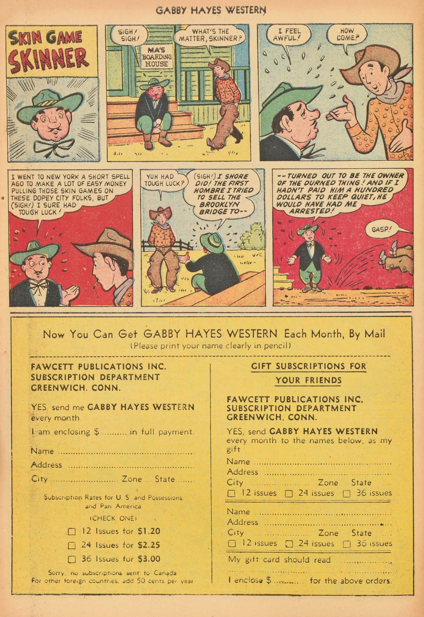 Read online Gabby Hayes Western comic -  Issue #27 - 10