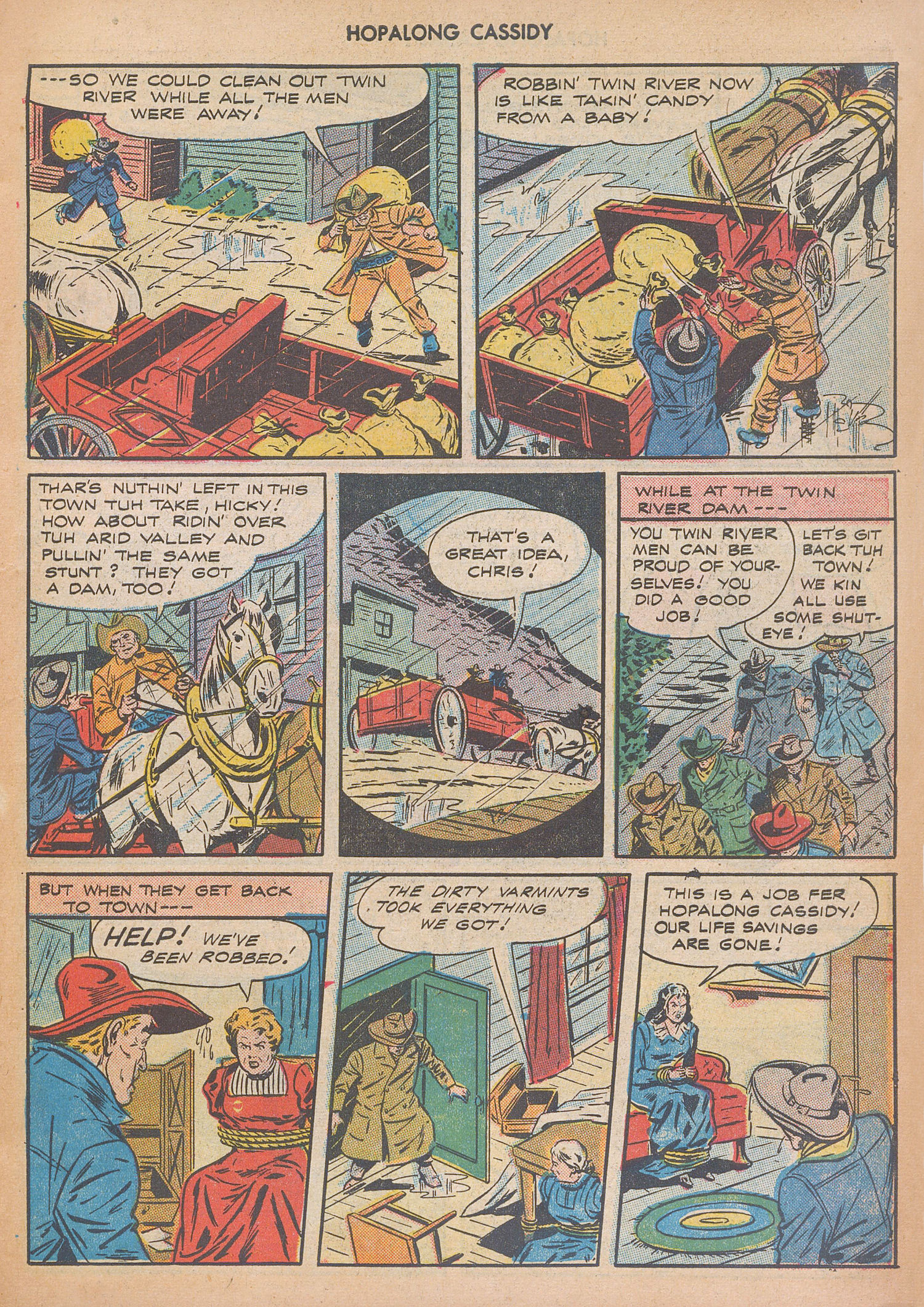 Read online Hopalong Cassidy comic -  Issue #13 - 7