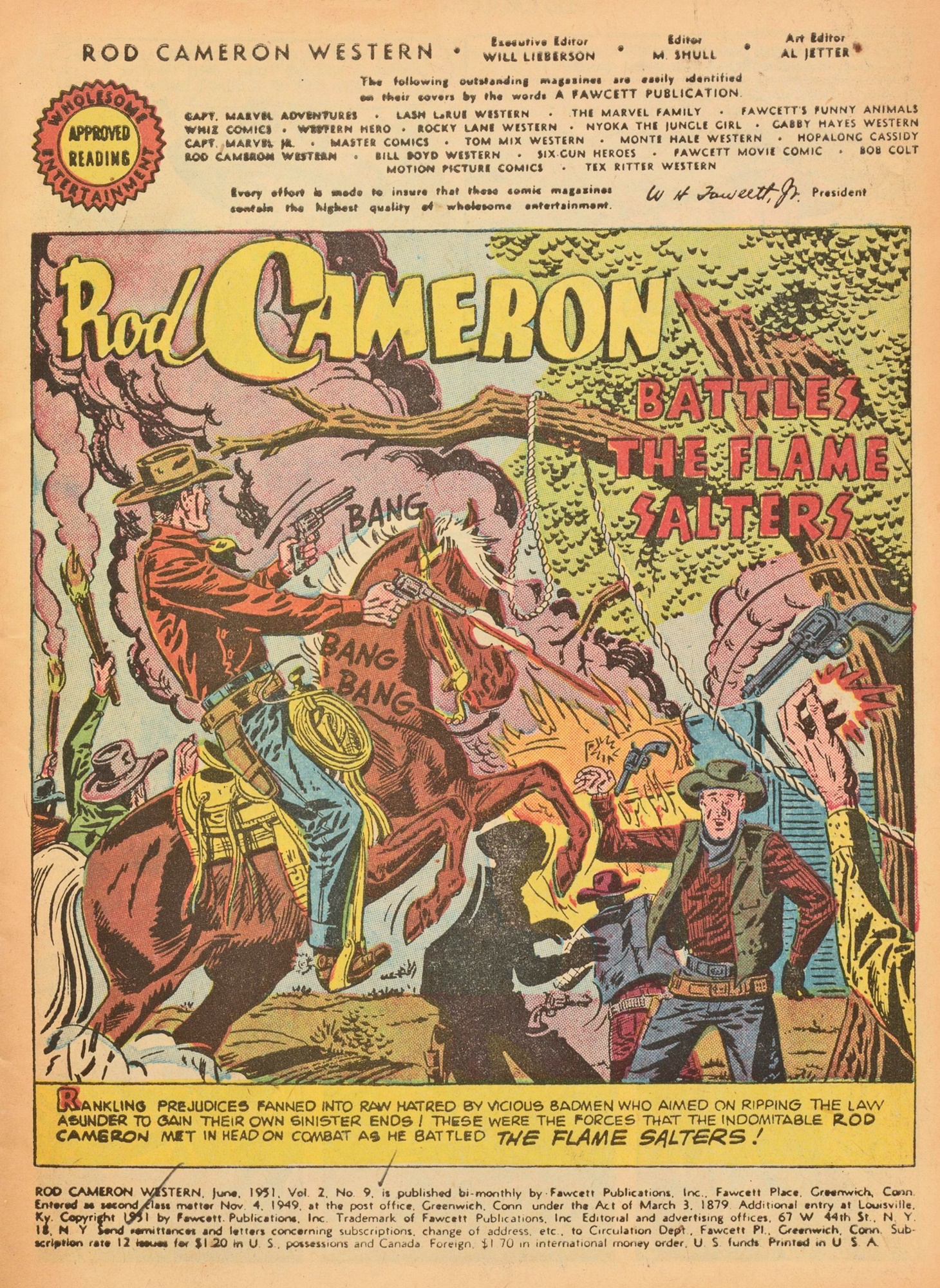 Read online Rod Cameron Western comic -  Issue #9 - 3