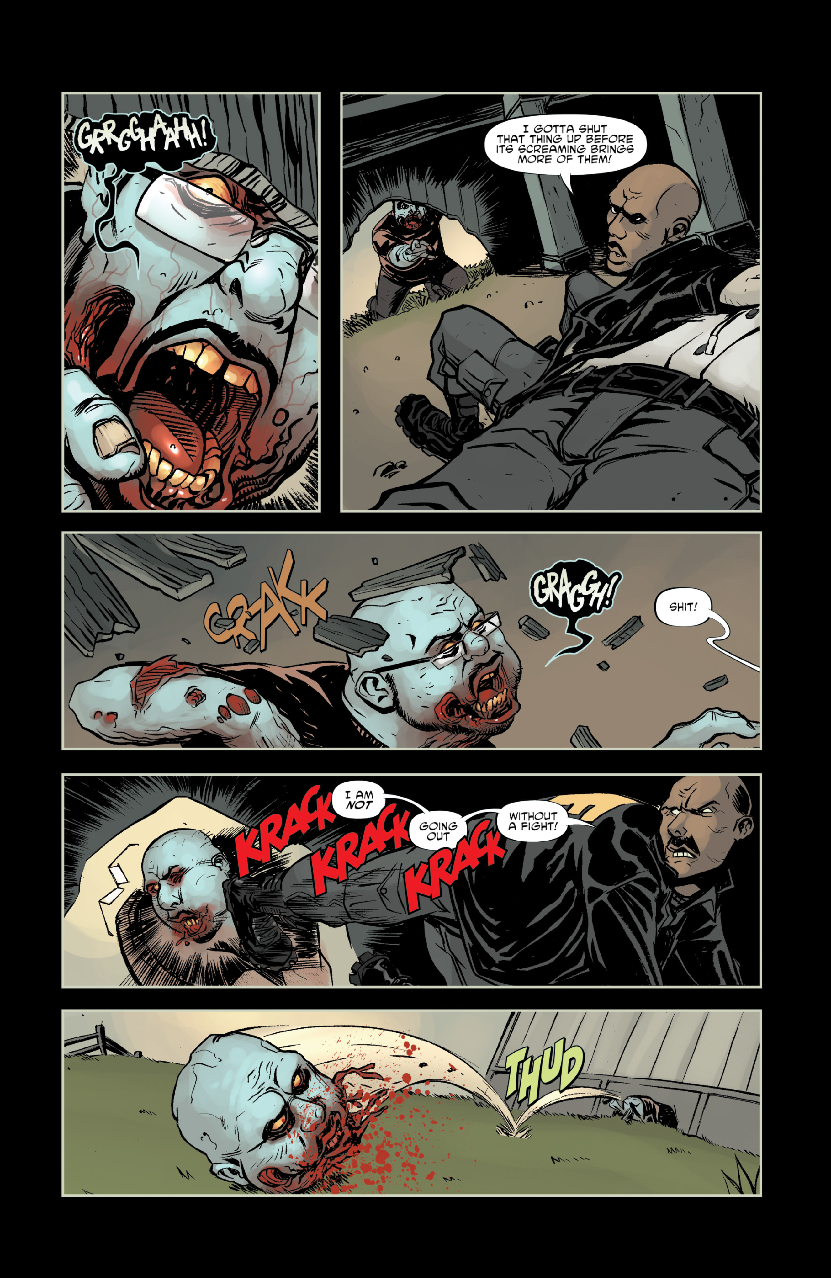 Read online The Colonized: Zombies vs. Aliens comic -  Issue # TPB - 51