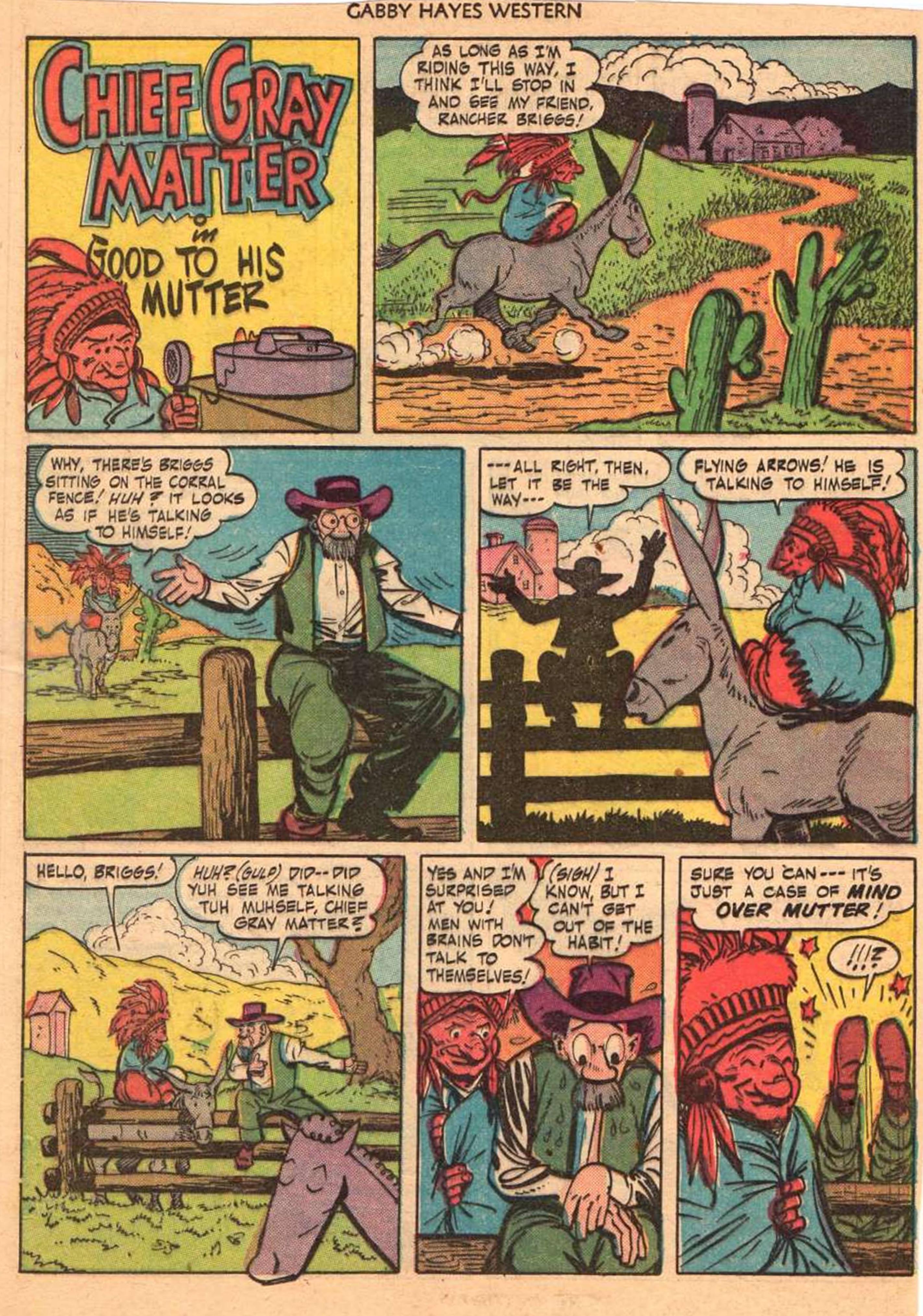 Read online Gabby Hayes Western comic -  Issue #24 - 40