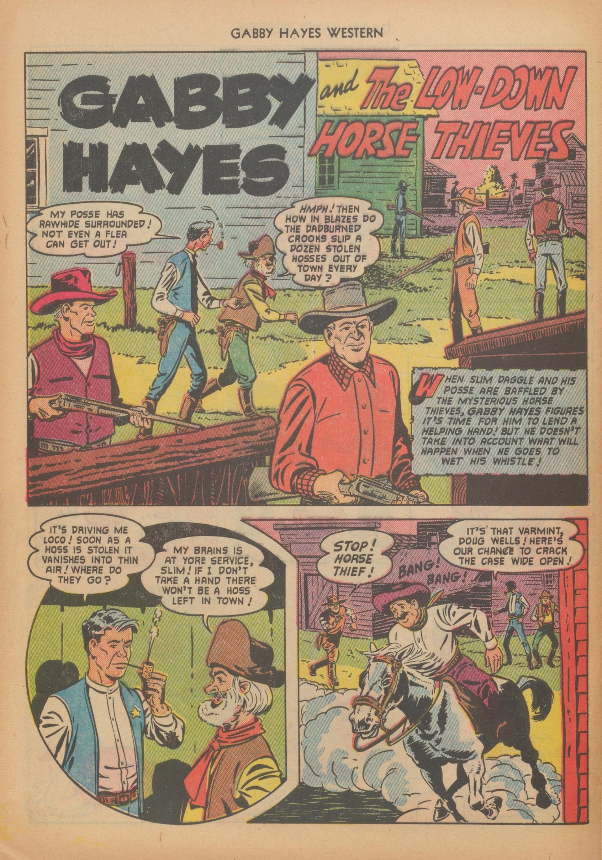 Read online Gabby Hayes Western comic -  Issue #41 - 28