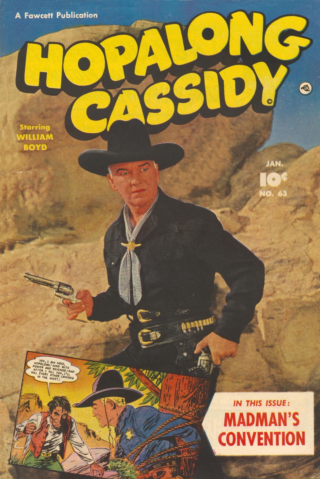 Read online Hopalong Cassidy comic -  Issue #63 - 1