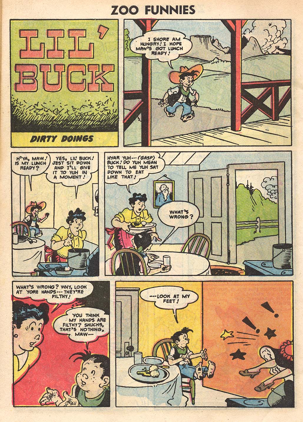 Read online Zoo Funnies comic -  Issue #8 - 32