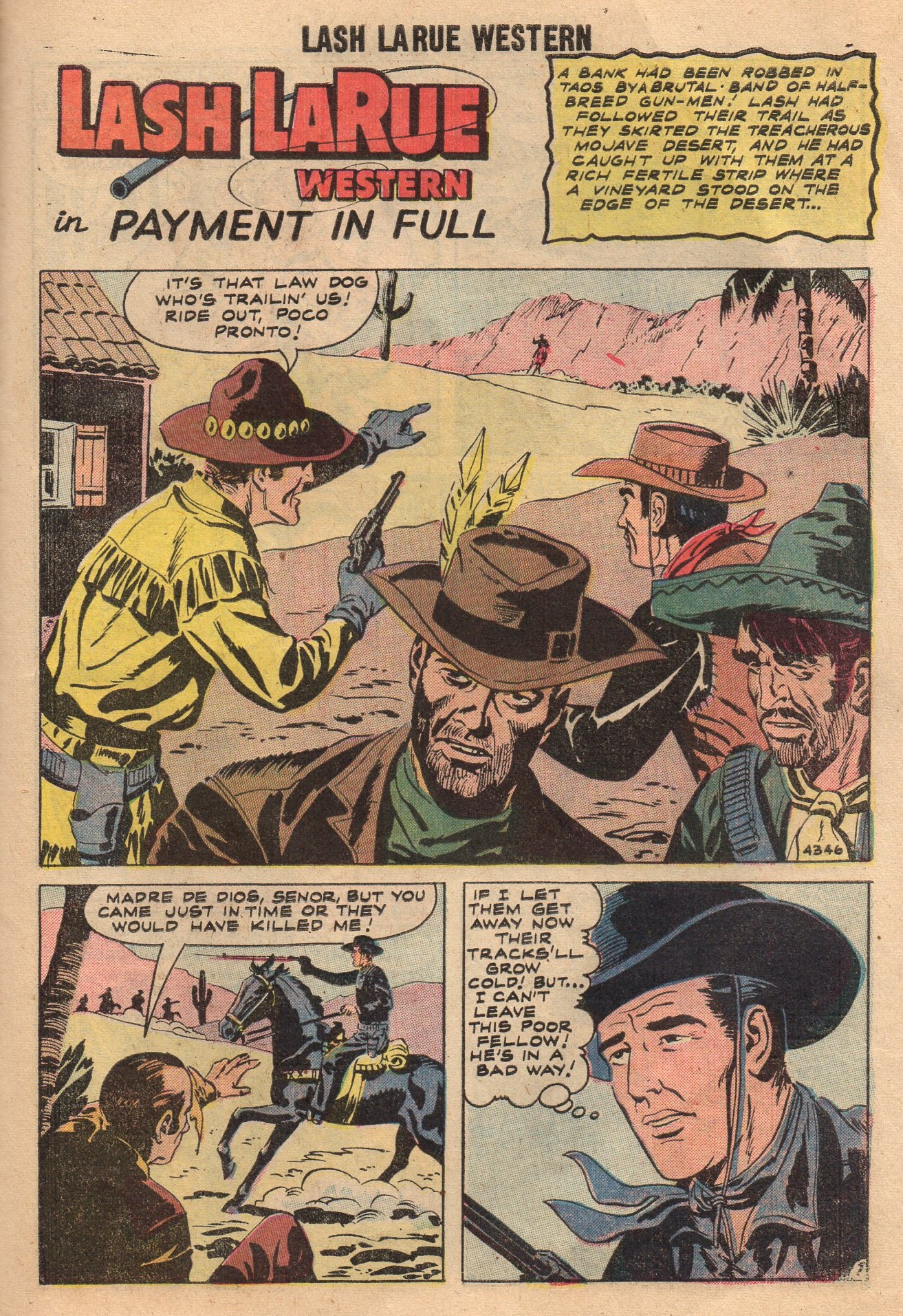 Read online Lash Larue Western (1949) comic -  Issue #70 - 27