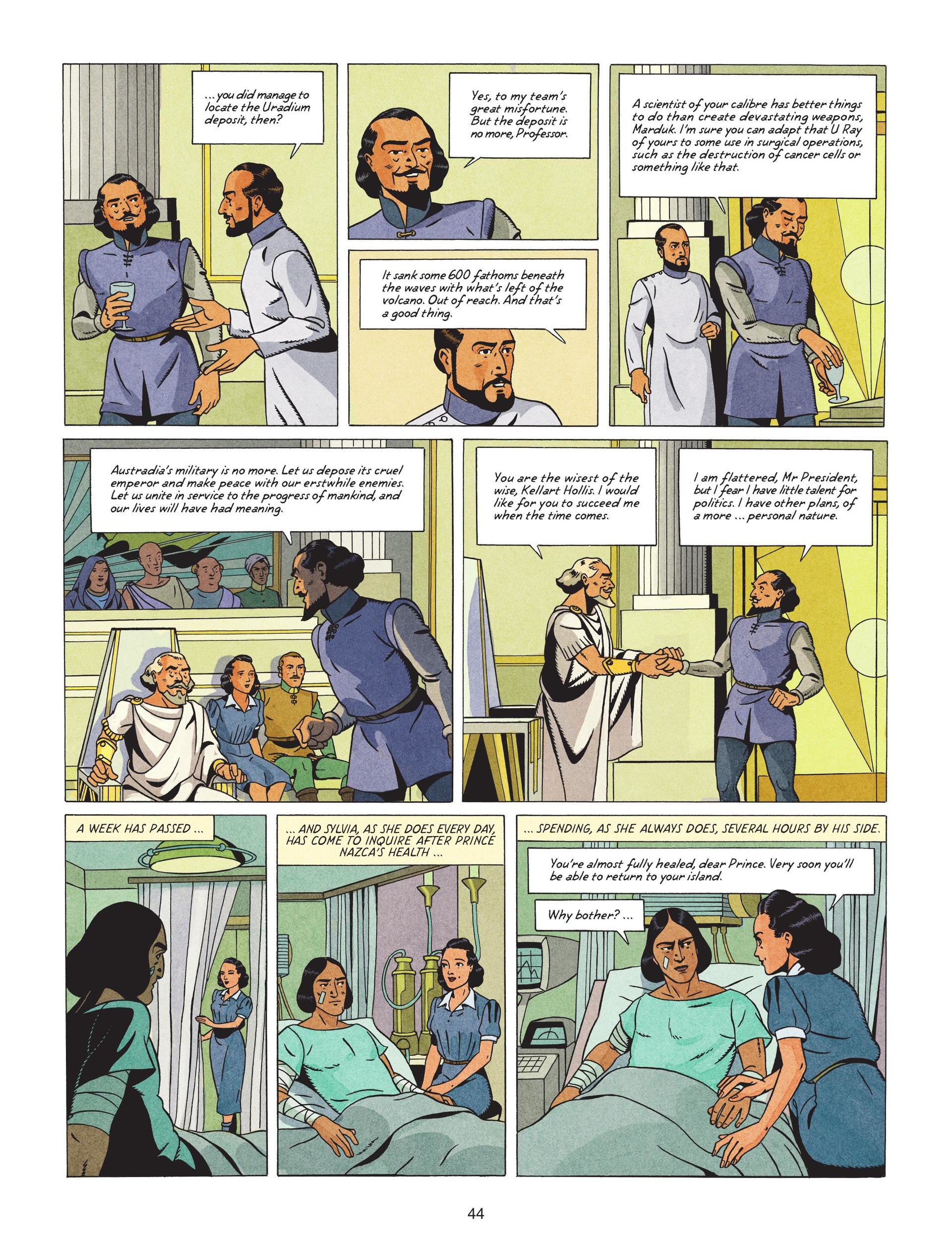 Read online Before Blake & Mortimer comic -  Issue #2 - 45