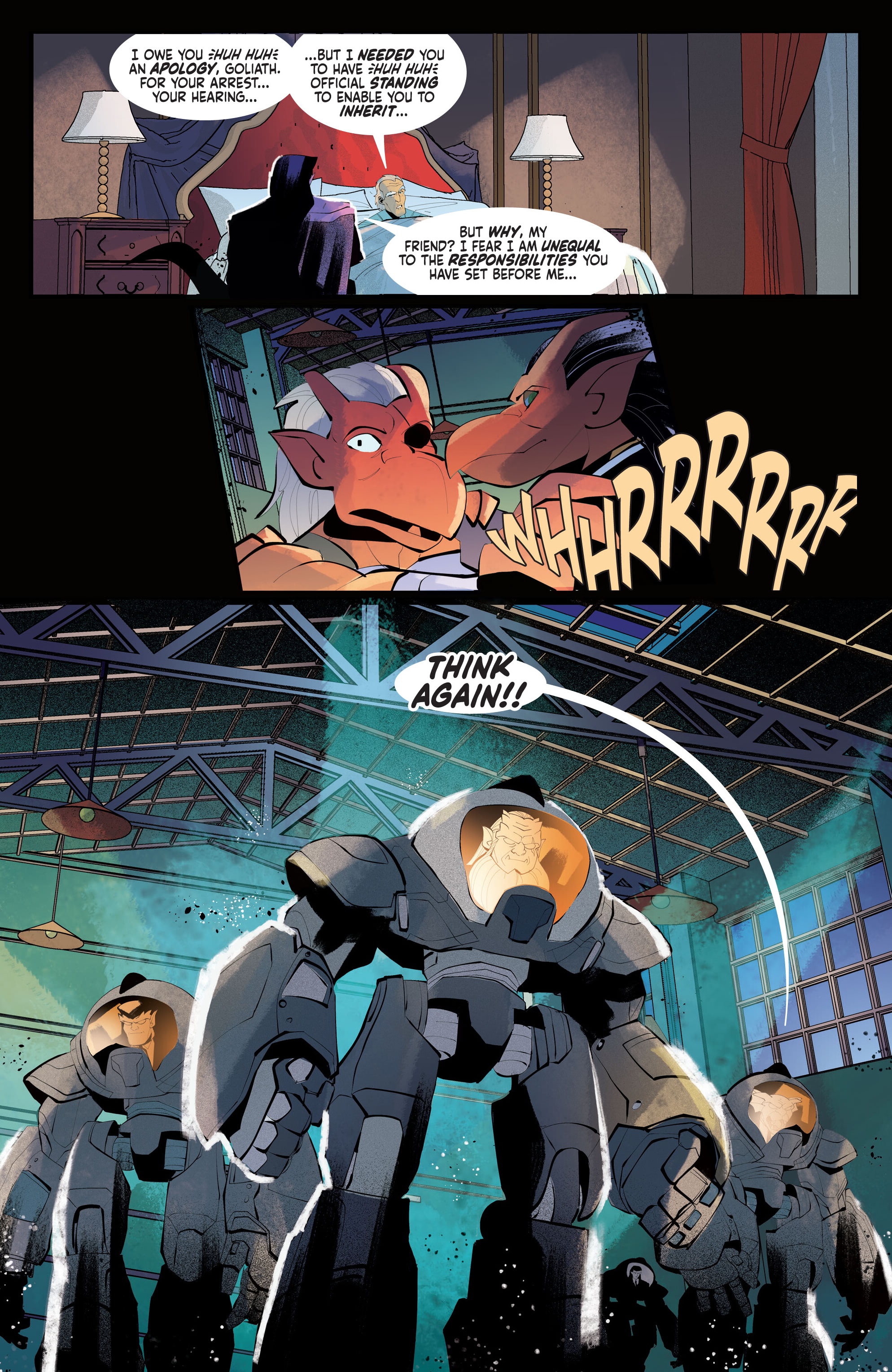 Read online Gargoyles (2022) comic -  Issue #11 - 21