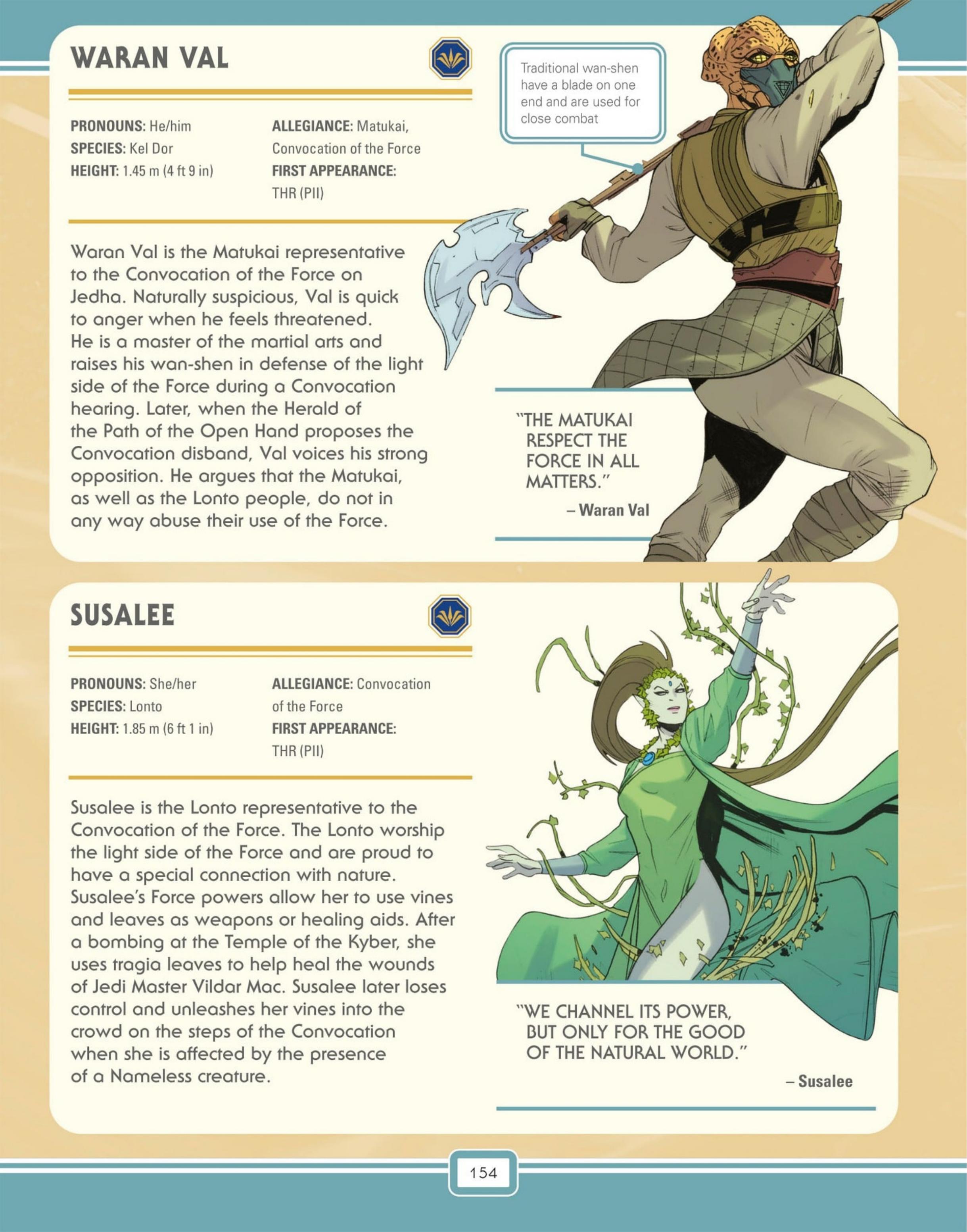 Read online Star Wars: The High Republic Character Encyclopedia comic -  Issue # TPB (Part 2) - 57