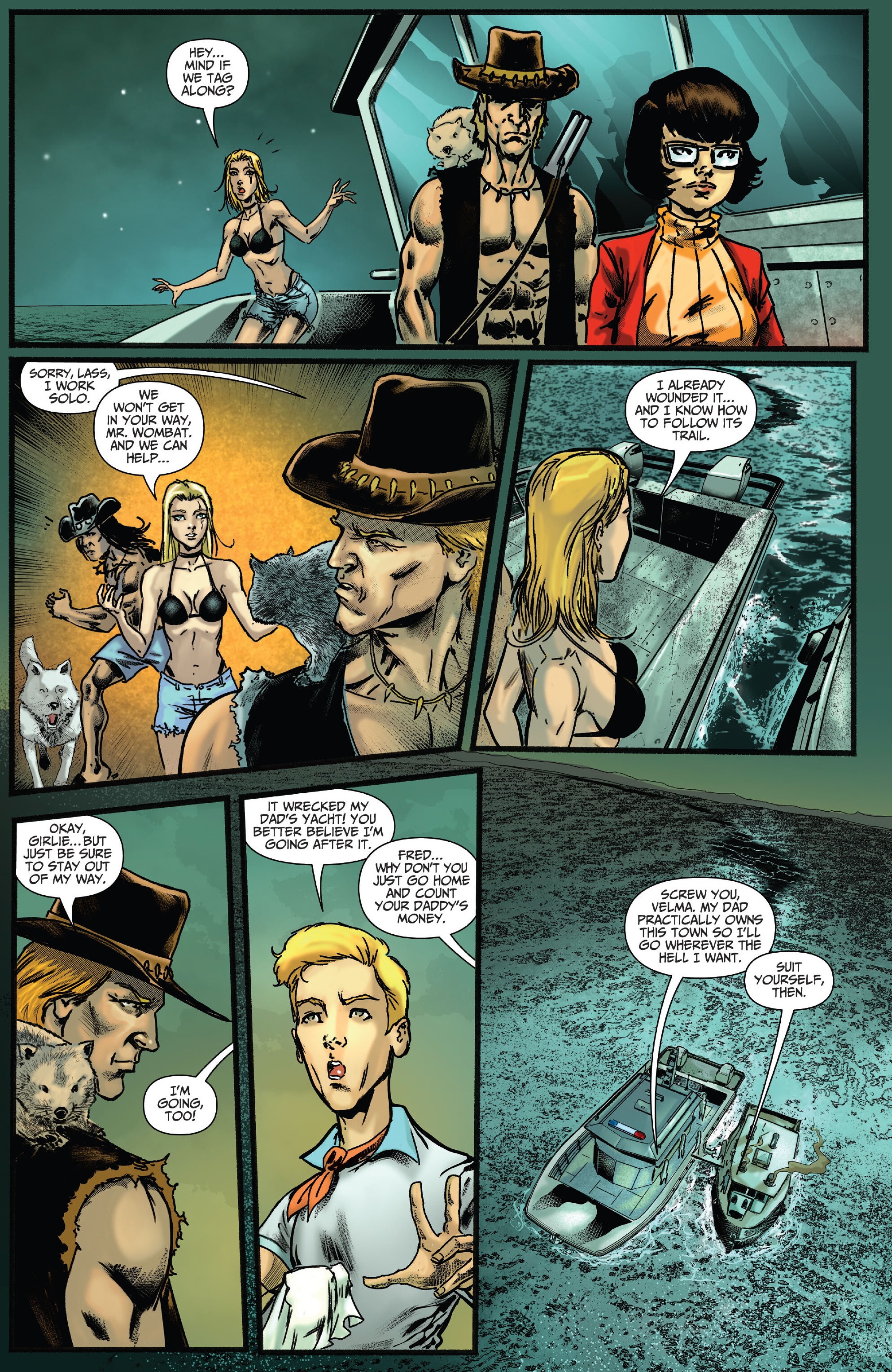 Read online Robyn Hood: Blood in Water comic -  Issue # Full - 13