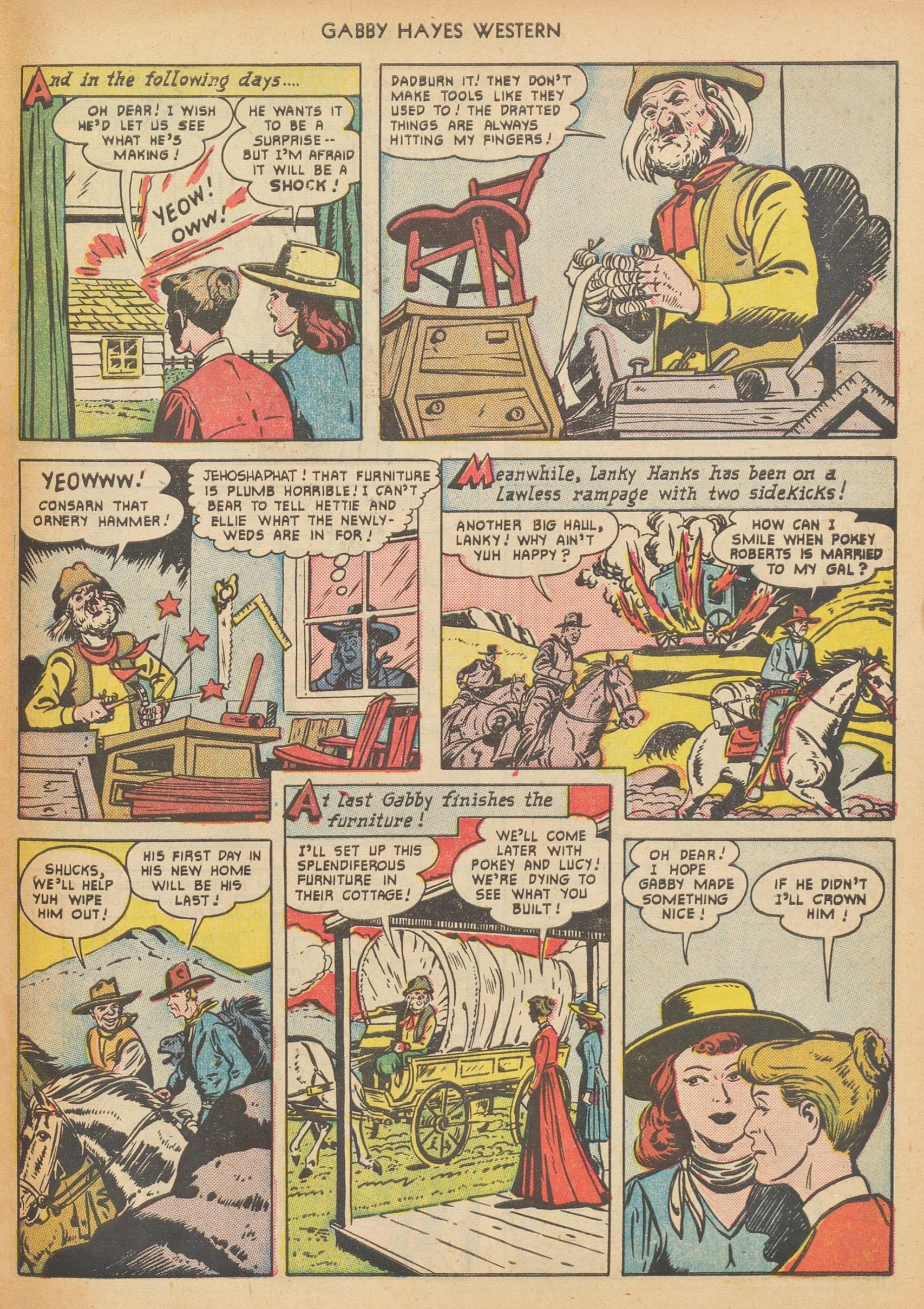 Read online Gabby Hayes Western comic -  Issue #31 - 29